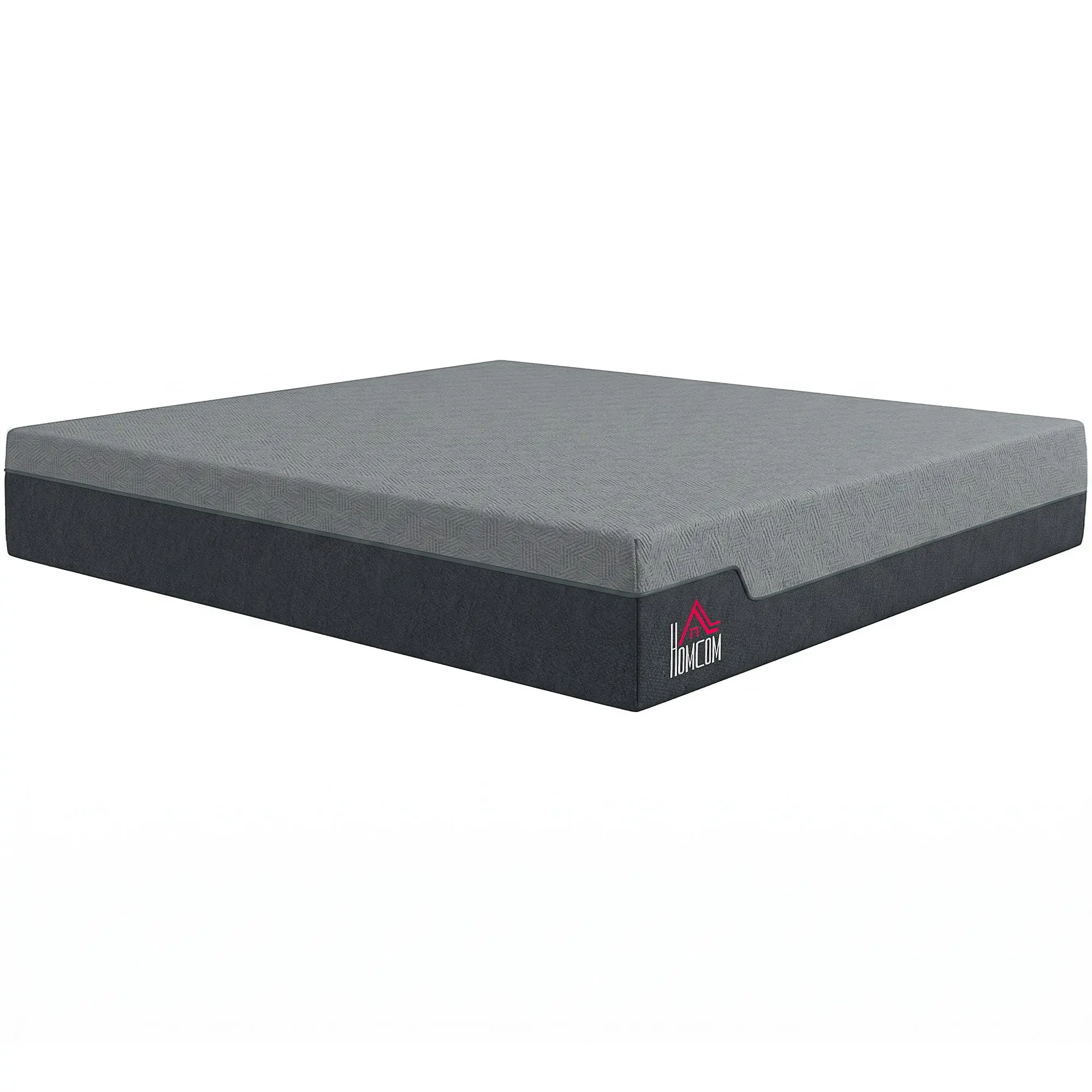14 Inch King Gel Cooling Memory Foam Mattress with Graphene Layer & Washable Cover for Pressure Relief and Cool Night Sleep