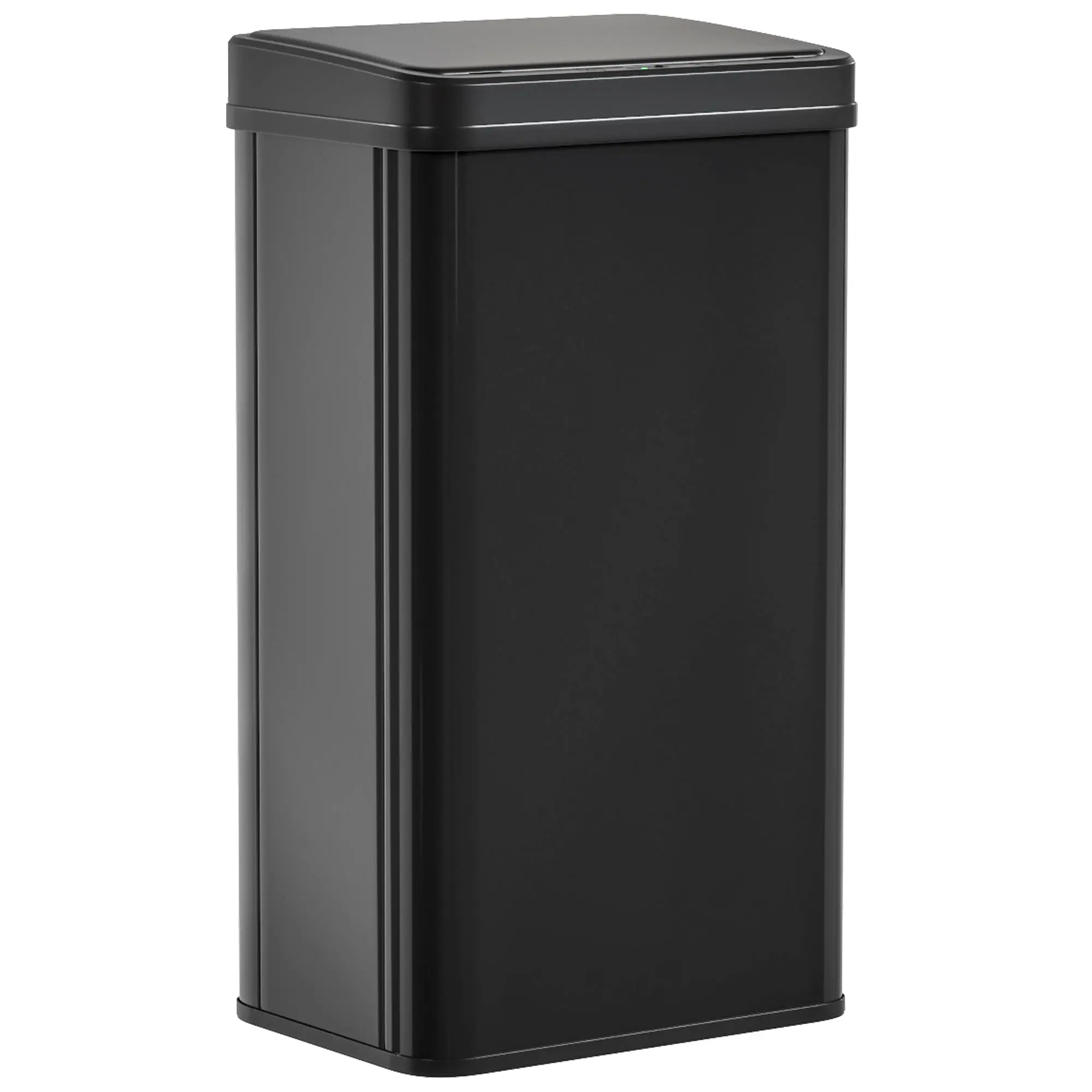 50L Touchless Sensor Bin with Soft-Close Lid, Anti-Fingerprint Finish, Black