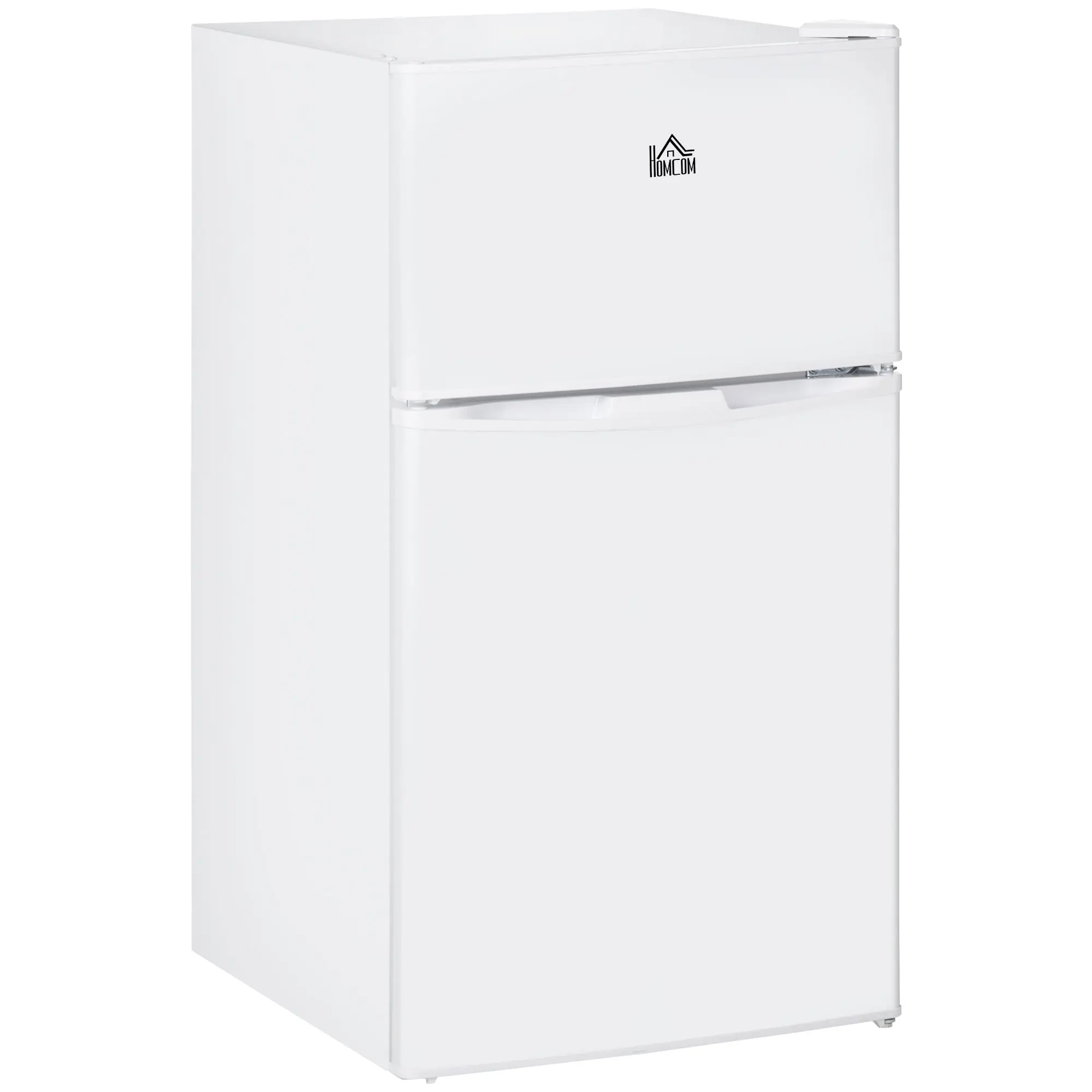 3.2 Cu. Ft. Compact Refrigerator w/ Adjustable Shelves & Reversible Double Doors, White