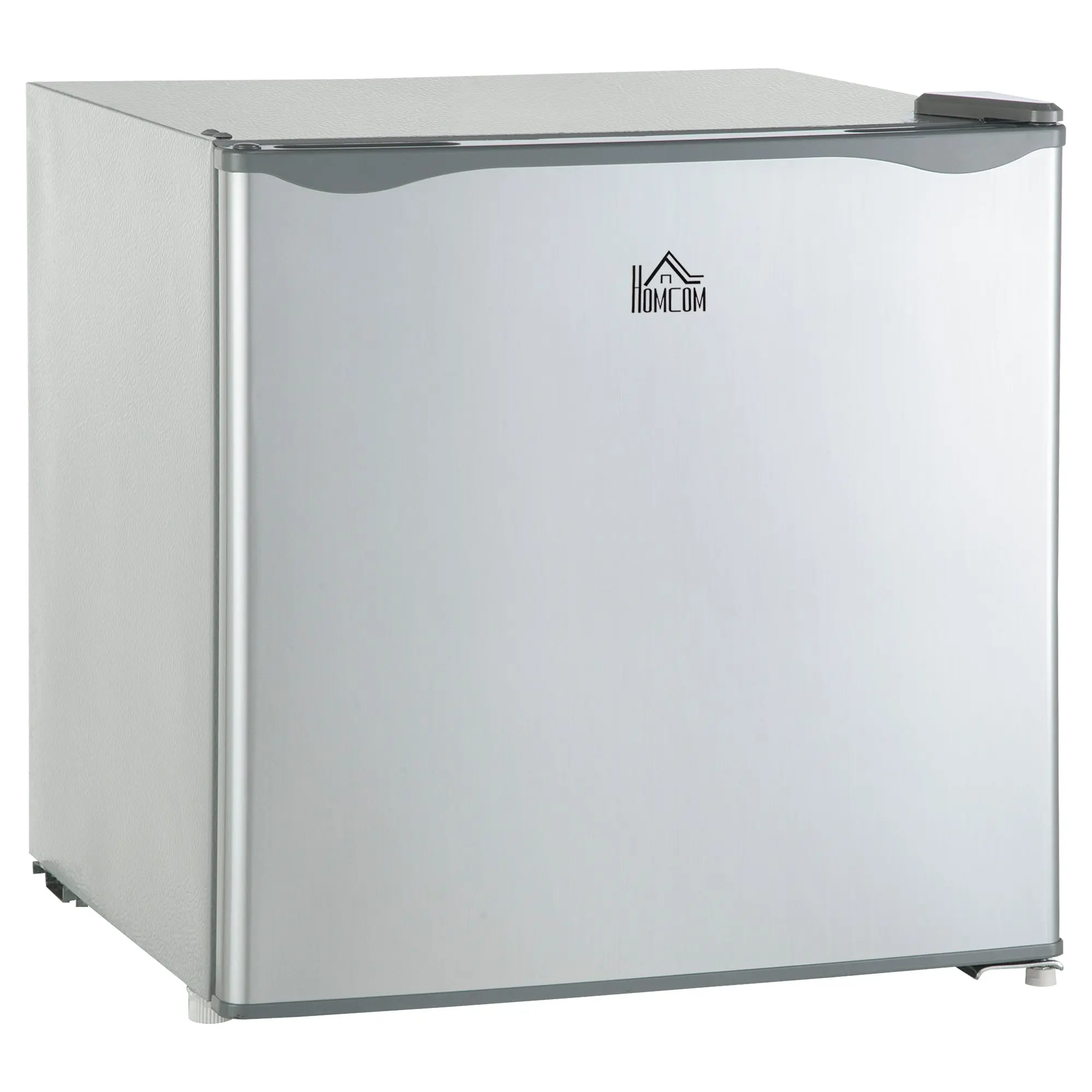 1.1 Cu Ft Countertop Mini Freezer, Compact Upright with Removable Shelves, Gray
