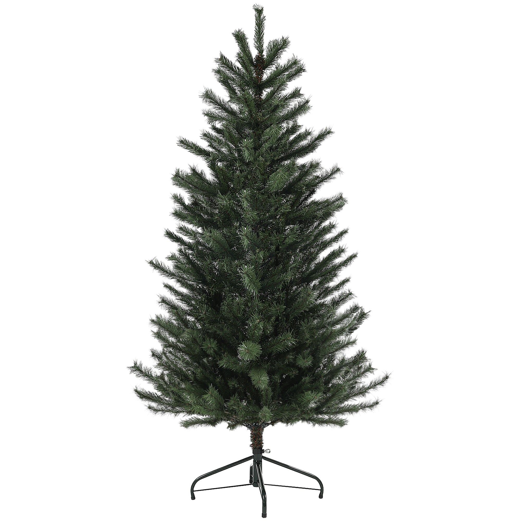 Sapin de Noël artificiel 180 cm arbre de Noël avec support en acier pliable, 467 branches, décoration de No?l effet réaliste, vert
