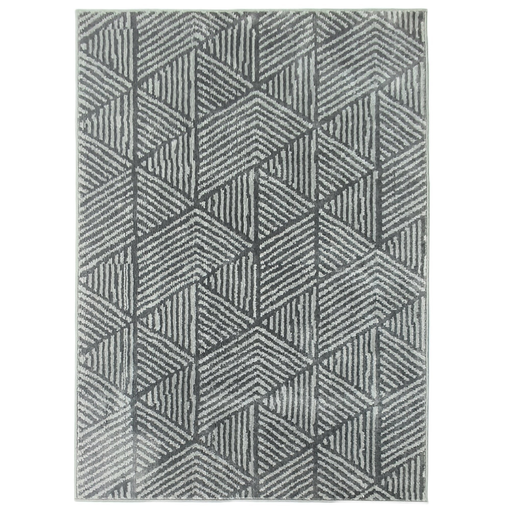HOMCOM Krátkosrstý koberec do obývacího pokoje v moderním stylu, pratelný koberec, koberec do obývacího pokoje, ložnice, 150 x 80 cm Tmavě šedý