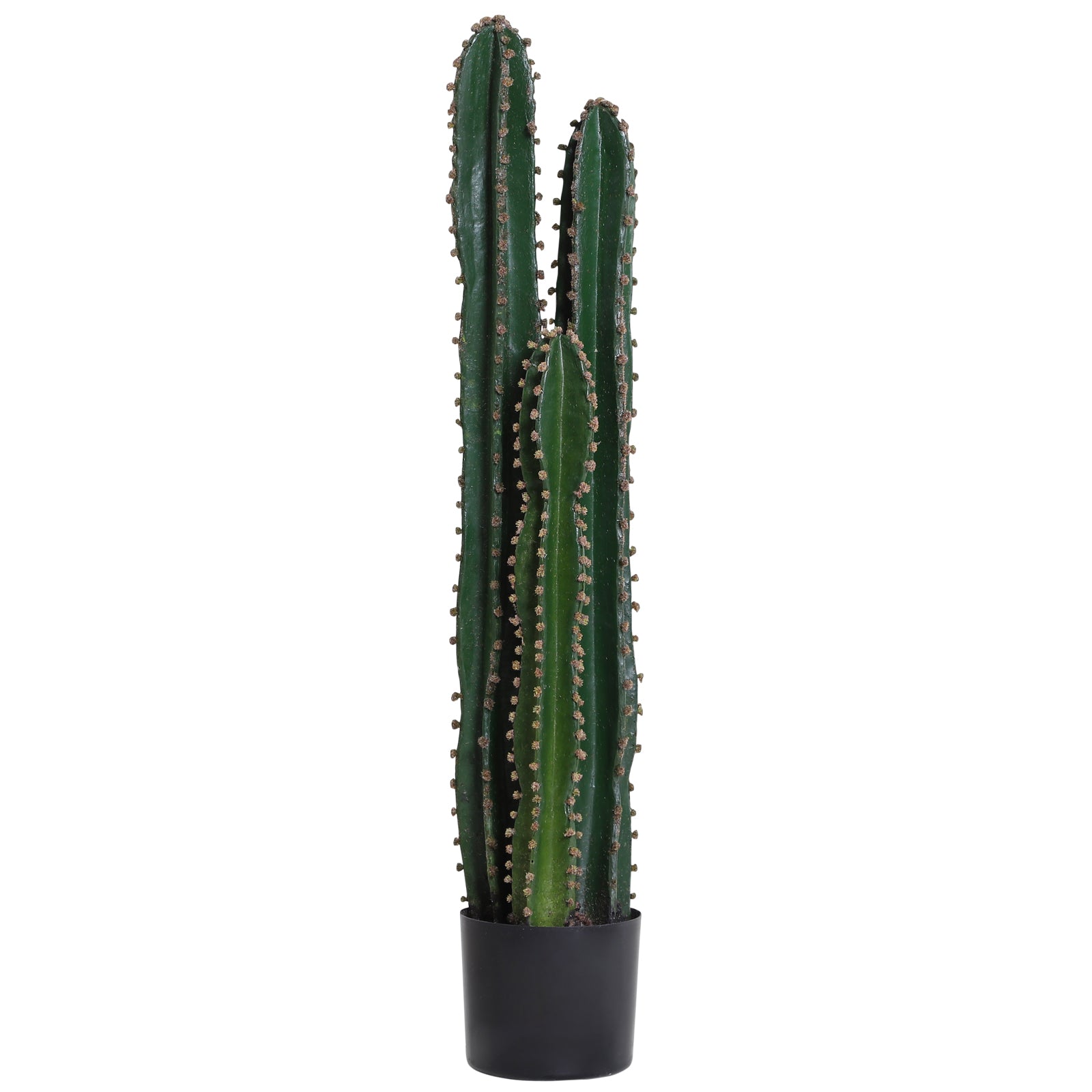 Large Realistic Artificial Cactus Big Size ? 17 x 98H cm Green Plant