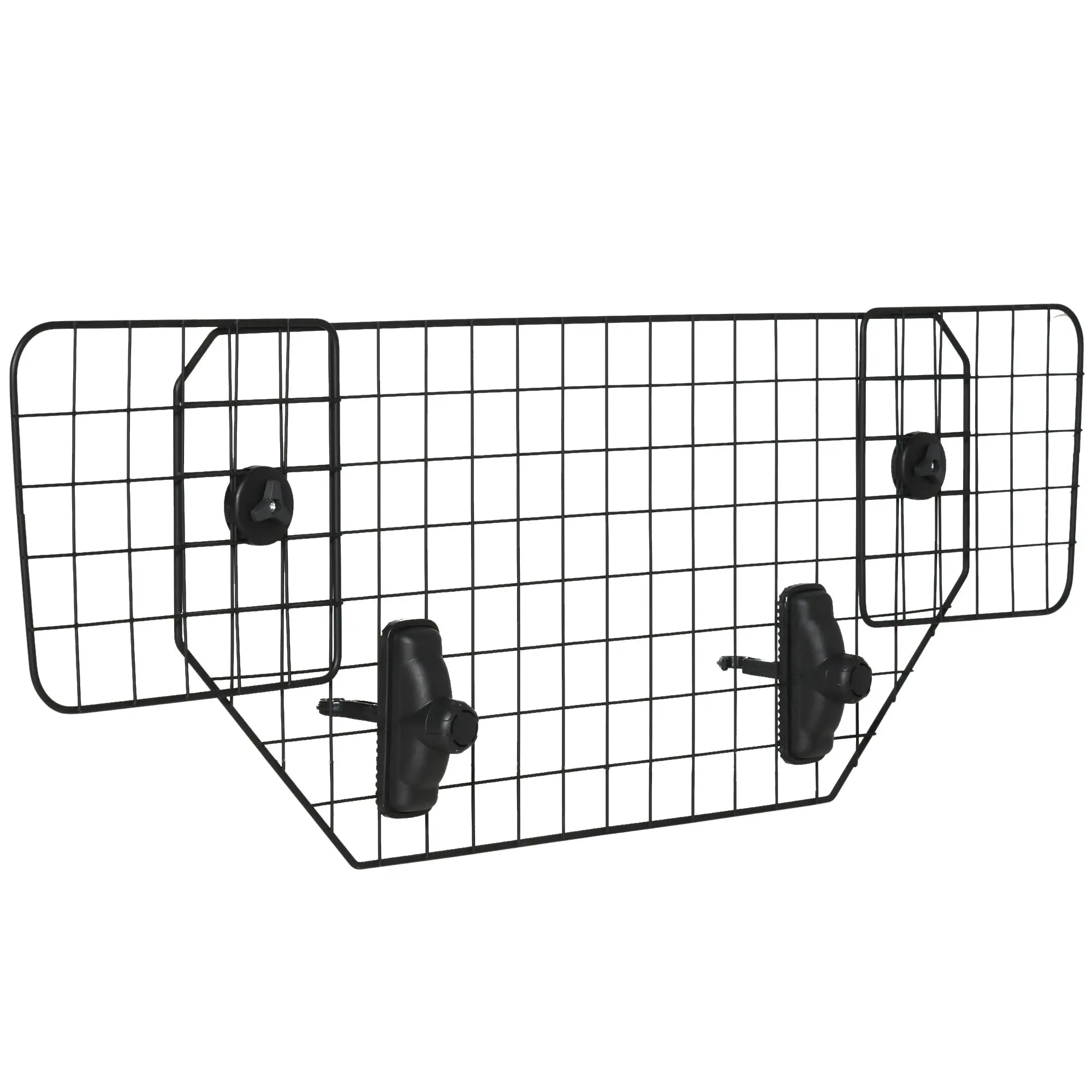 Dog Guard for Car Universal Car Guard for Dogs with Continuously Adjustable Width, Partition Grid for Trunk Dogs Car Grid Dog Safety Grid 90-120 x 40.5 cm