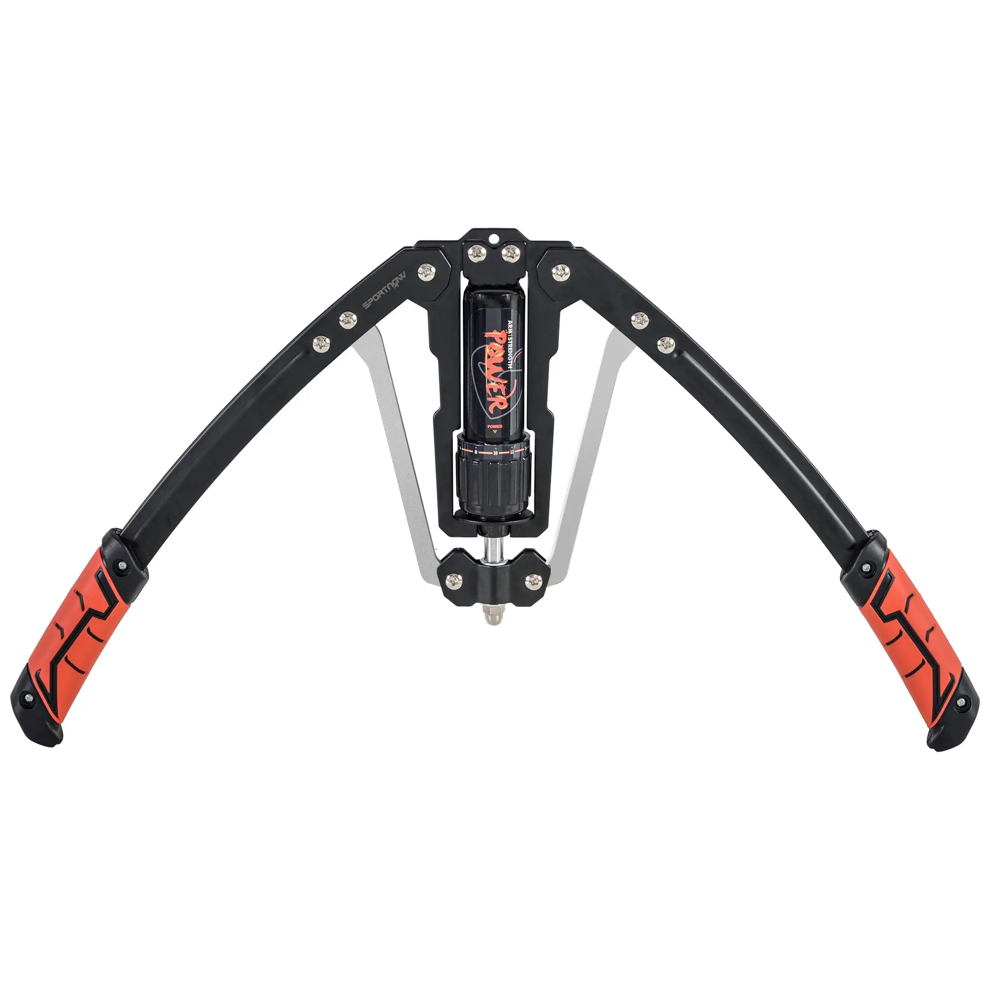 SPORTNOW Power Twister 22-440lbs Arm Trainer Adjustable Hydraulic Arm Workout Equipment Forearm Training Device for Chest Shoulder Strength Training Men and Women