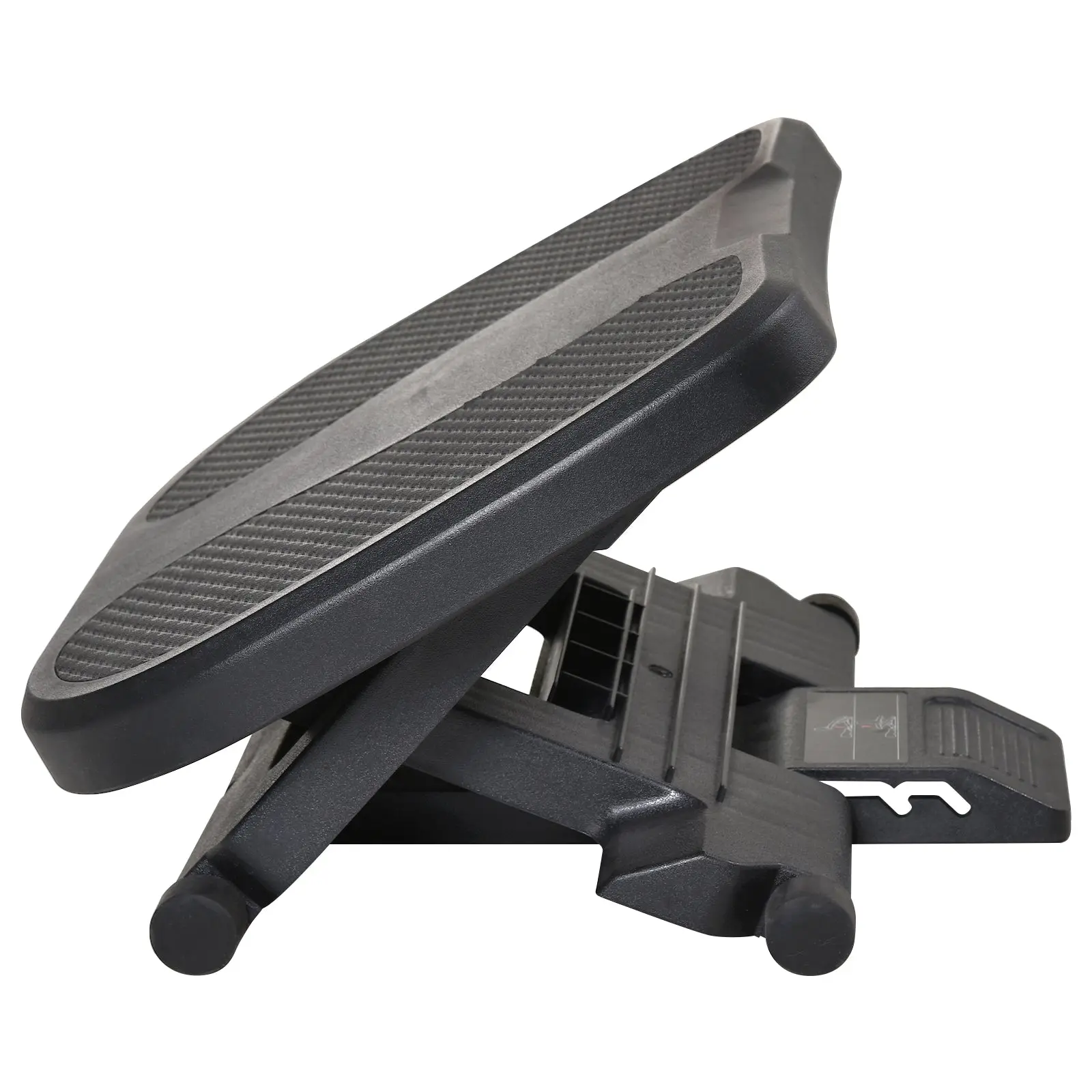 Desk Footrest Ergonomic 3 Level Adjustable Footrest Non-Slip Footstool with Massage Function Footstool for Home Office, Home, Office