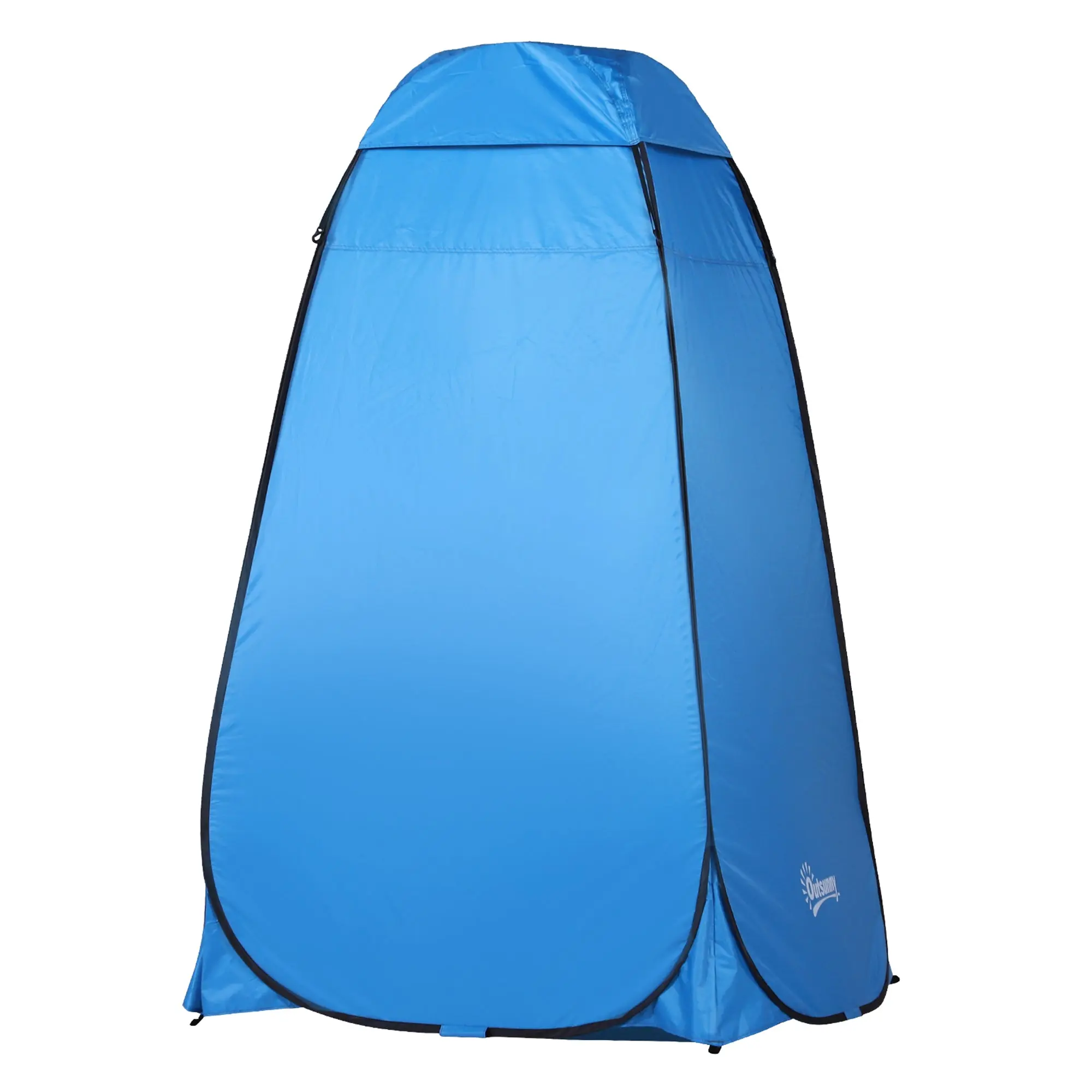 Pop-up Shower Tent, Portable Toilet Tent with Carrying Bag Window Mobile Changing Room WC Tent Privacy Toilet Changing Room Pop-up Camping Beach Storage Tent
