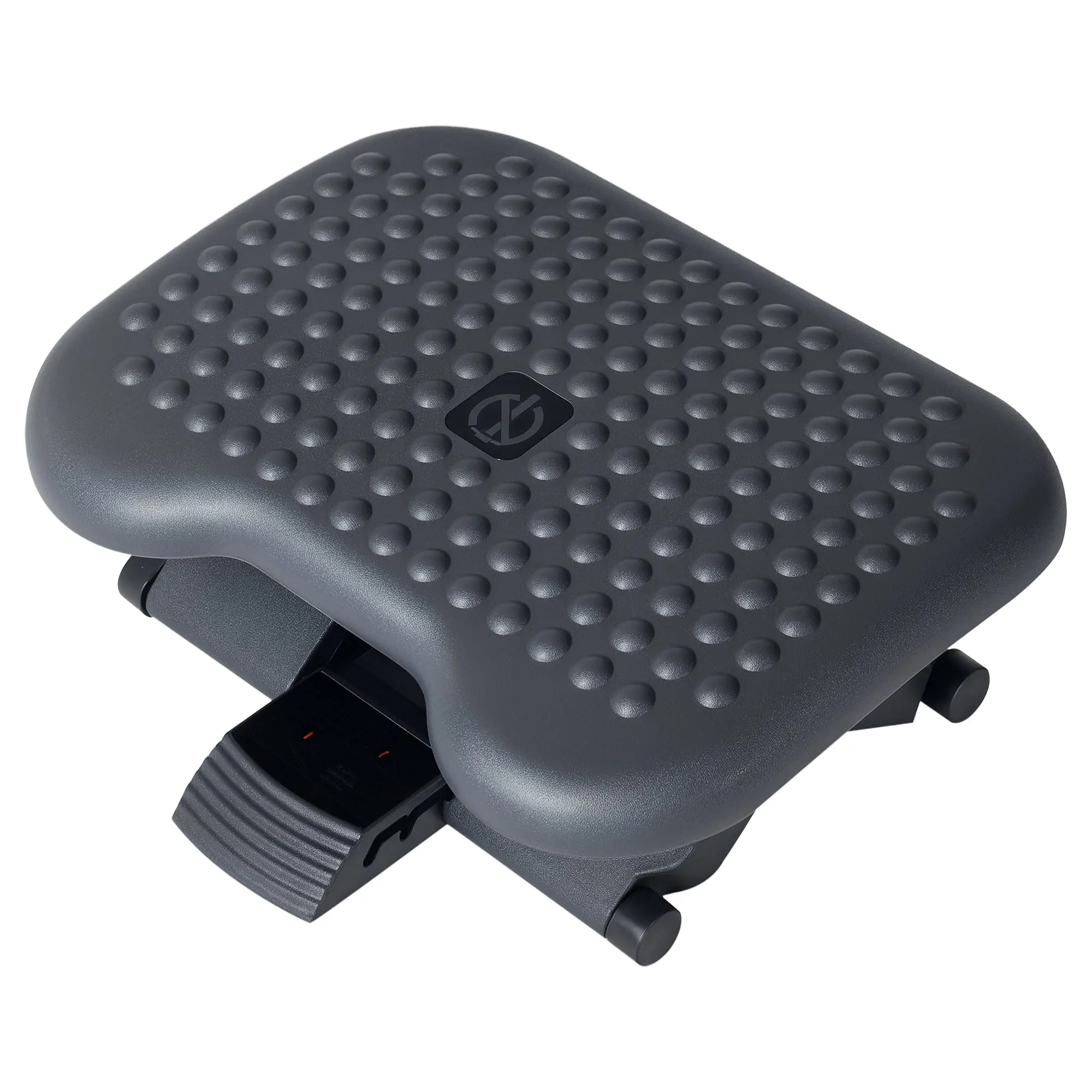 Footrest Foot Rest Footrest Relax Foot Support for Office, Adjustable Height, Plastic, Dark Gray, 46x35cm