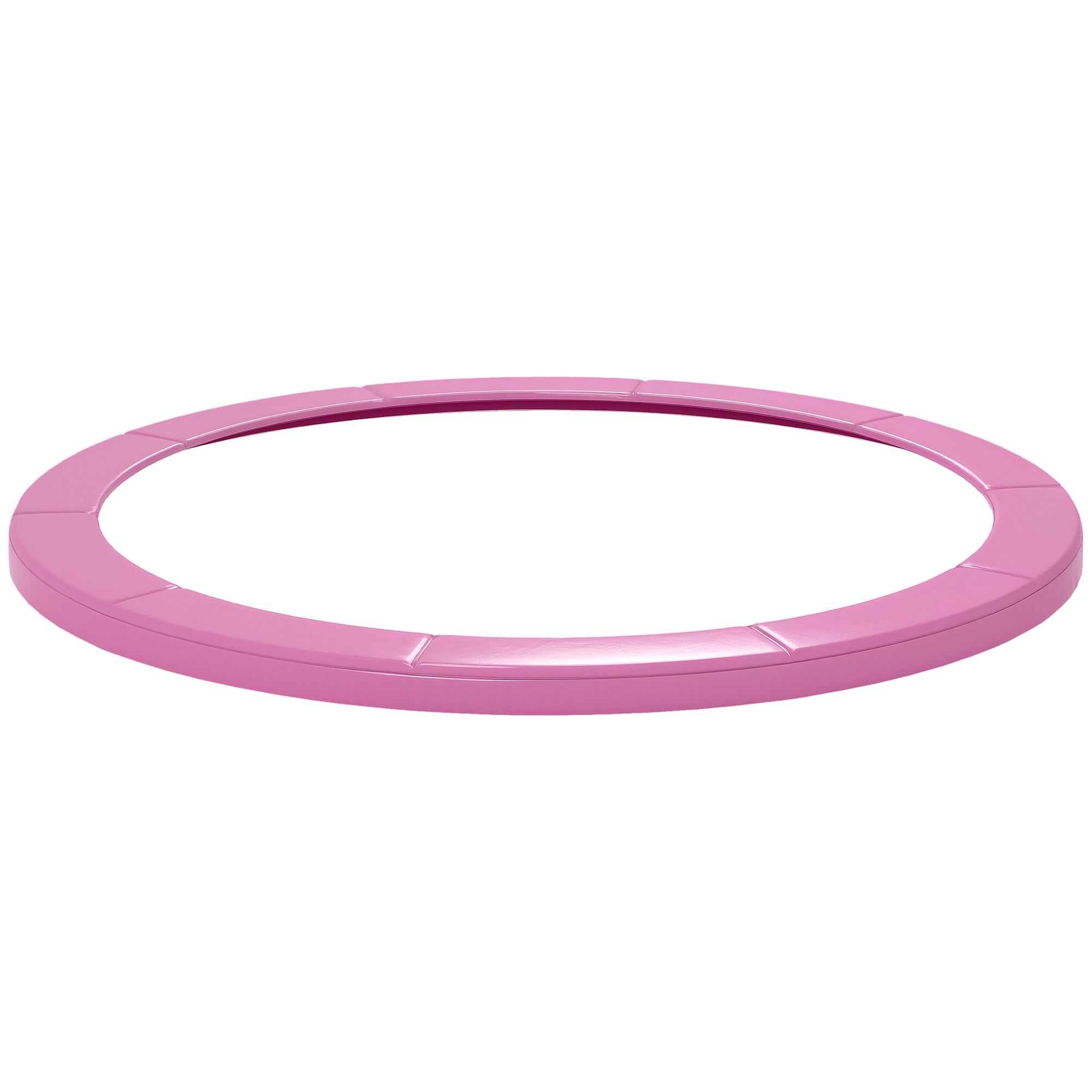 SPORTNOW Schutzrand für 244 cm Trampolin – reißfest, UV-beständig, wasserfest, Federabdeckung – Ersatzrand für Gartentrampoline, Rosa