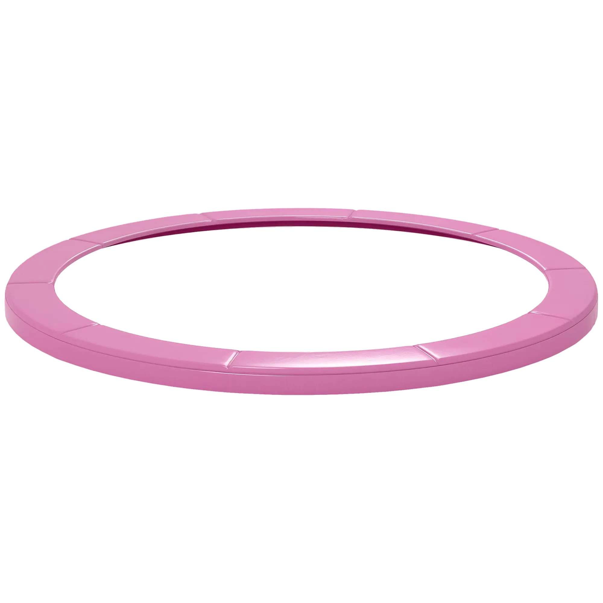 SPORTNOW Perimeter Pad for 244 cm (96 in) Trampoline, Tear-Resistant, UV-Resistant, Waterproof Spring Cover - Edge Protection Replacement for Garden Trampolines, Pink