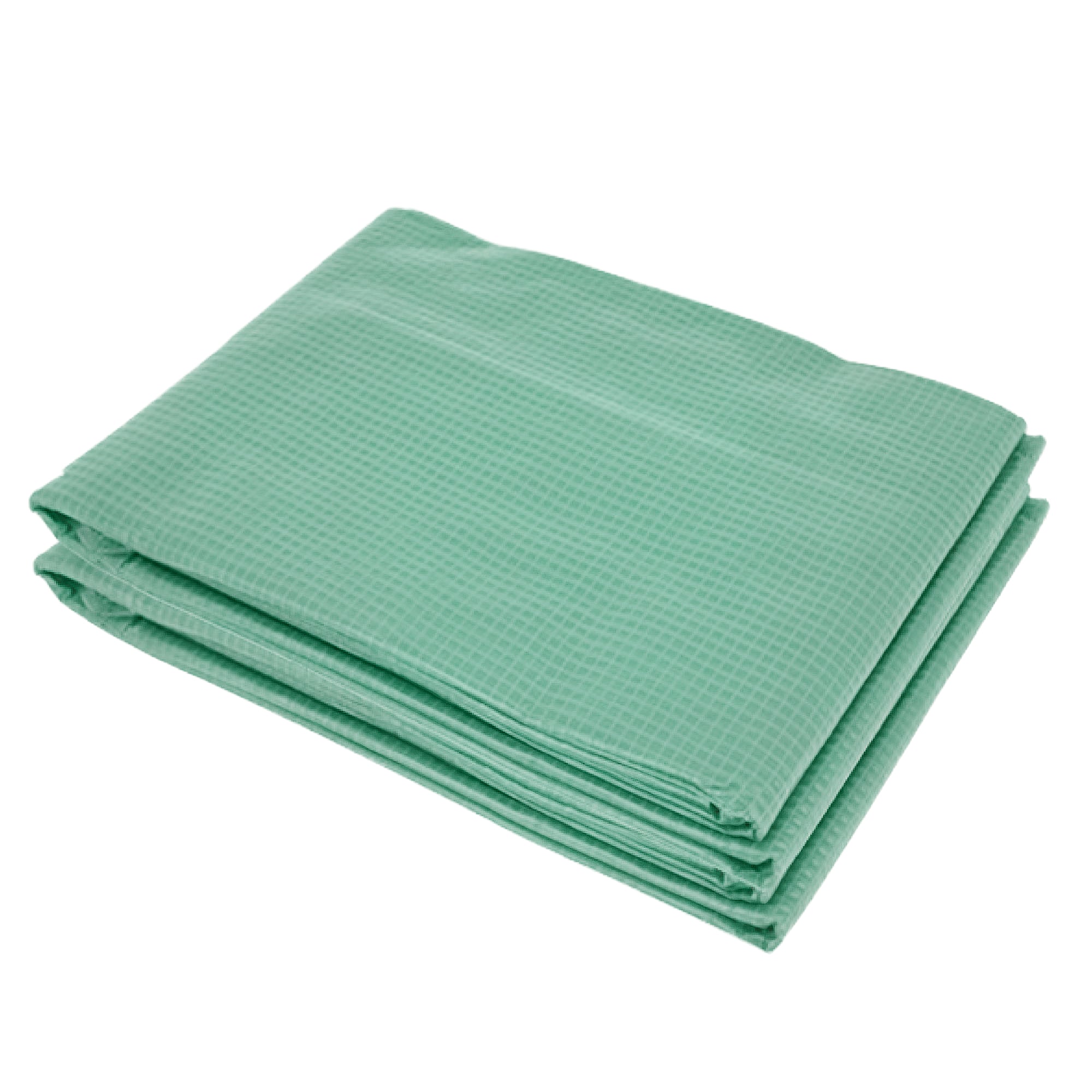Replacement Film Cover 300 x 300 x 200 cm with front door, 6 windows tear-resistant greenhouse film, garden film for greenhouse, conservatory, cold frame, green