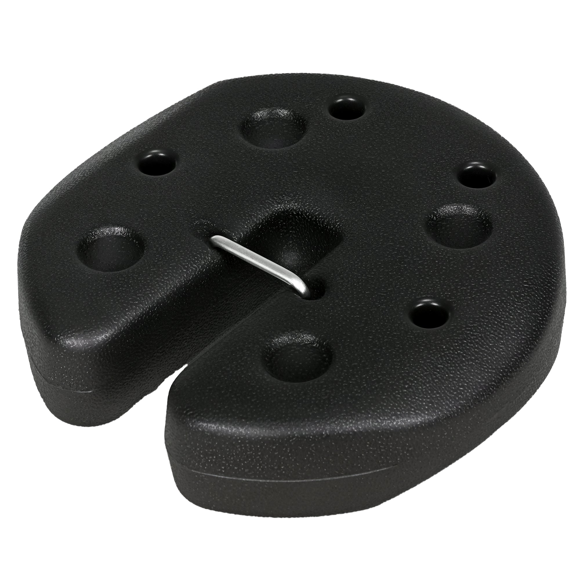 Pack of 4 Canopy Weights for Folding Canopies Weighted with Cement Bases for Canopy Gazebo ?22x5.5 cm Black
