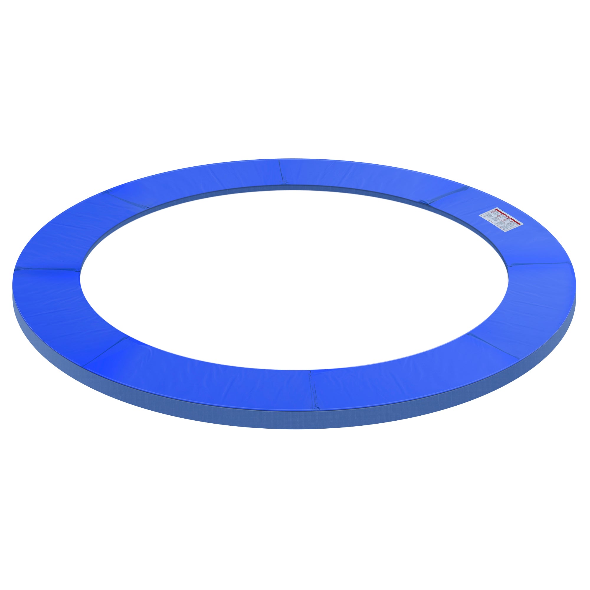 HOMCOM Trampolin Randabdeckung Ø244 cm Breite Sprungabdeckung, Trampolin Zubehör Kantenschutz Sicherheitsnetz Ersatzteile für Garten-Trampoline, Blau