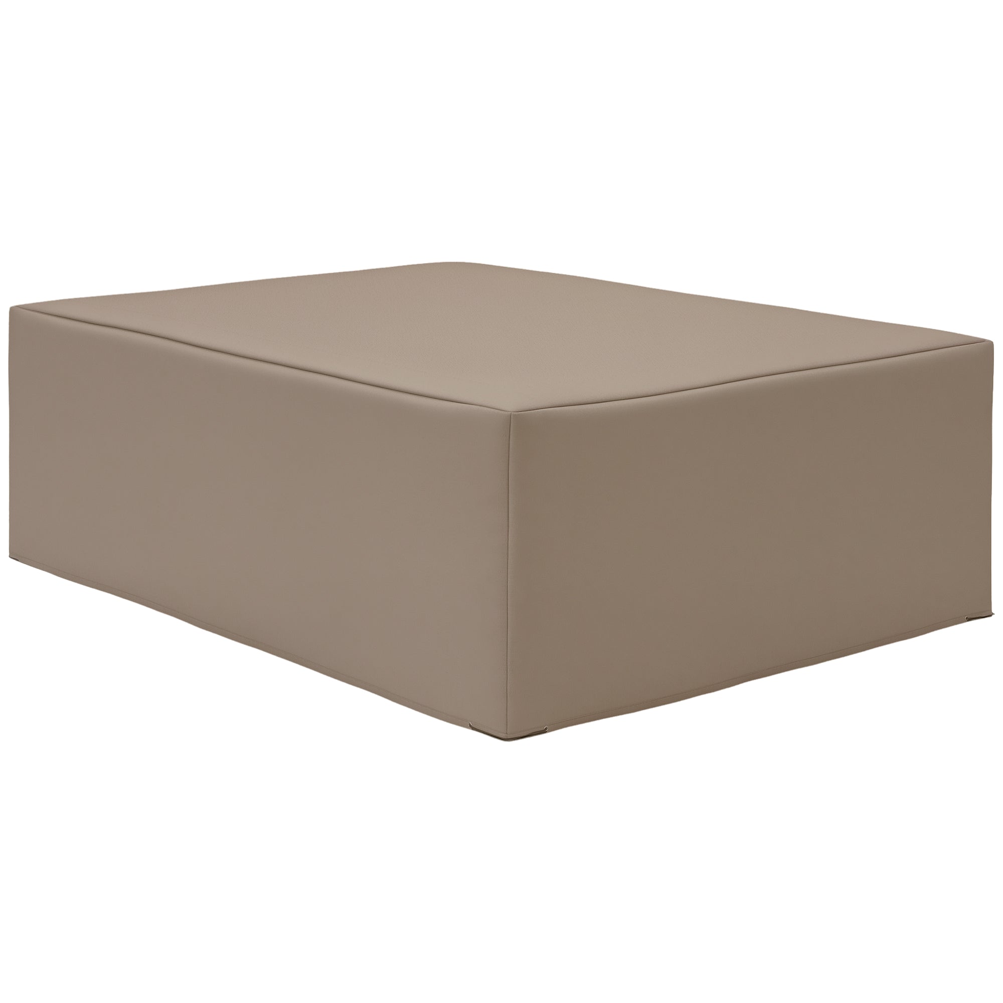 Protective Outdoor Furniture Cover – Waterproof, Windproof PE-Coated Oxford Fabric, Winter-Ready Patio Table & Chairs Cover 275 x 205 x 90 cm (108.3 x 80.7 x 35.4 in) – Beige