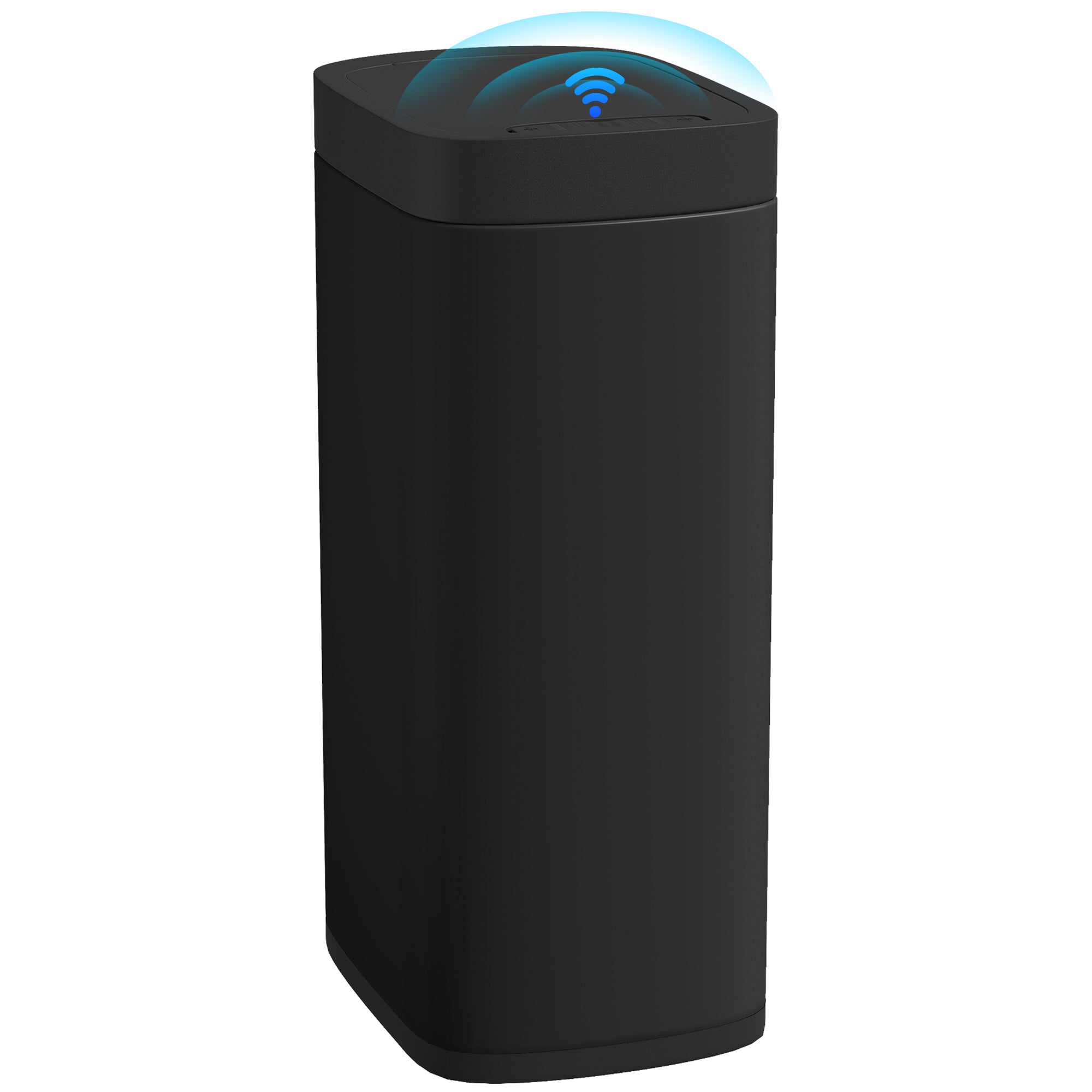 50L Touchless Sensor Trash Can – Motion-Activated Kitchen Bin, Fingerprint-Resistant, for Kitchen, Bedroom, Office, Black