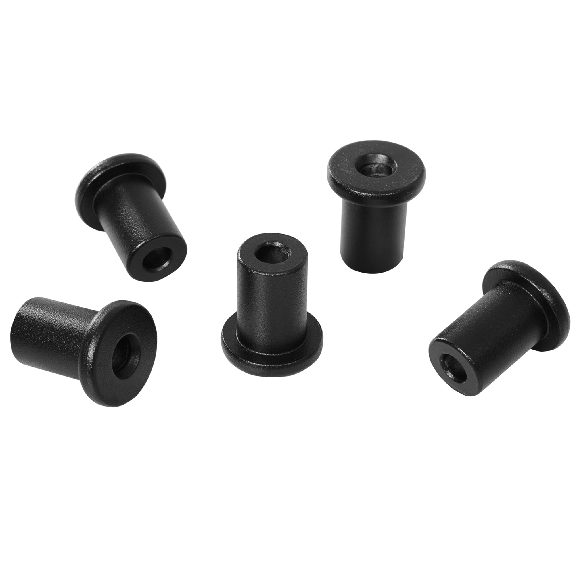 HOMCOM Schiebetür-Set für Pocket-Türen mit einer Dicke von 35-45 mm und maximaler Breite von 1 m, maximale Traglast 100 kg aus dunkelbraunem Stahl