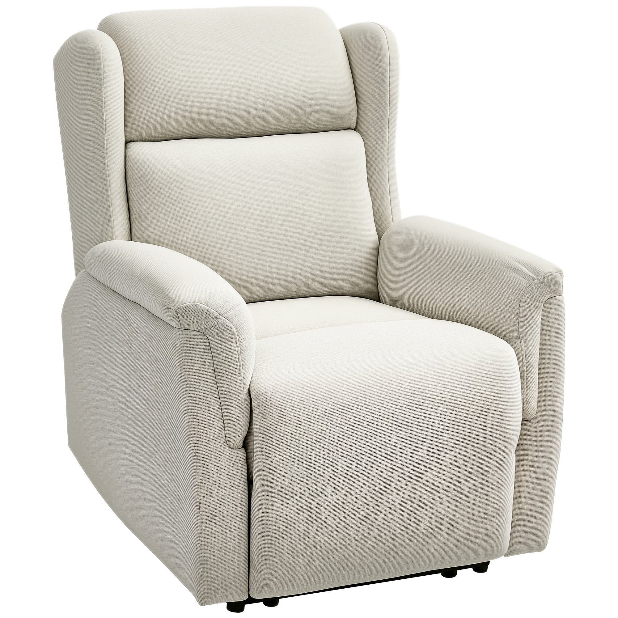 Recliner, TV Armchair with Reclining Function, TV Armchair with Pocket Spring Core, Padded Reclining Armchair, Relax Armchair up to 150 kg Load Capacity for Living Room, Bedroom, Beige