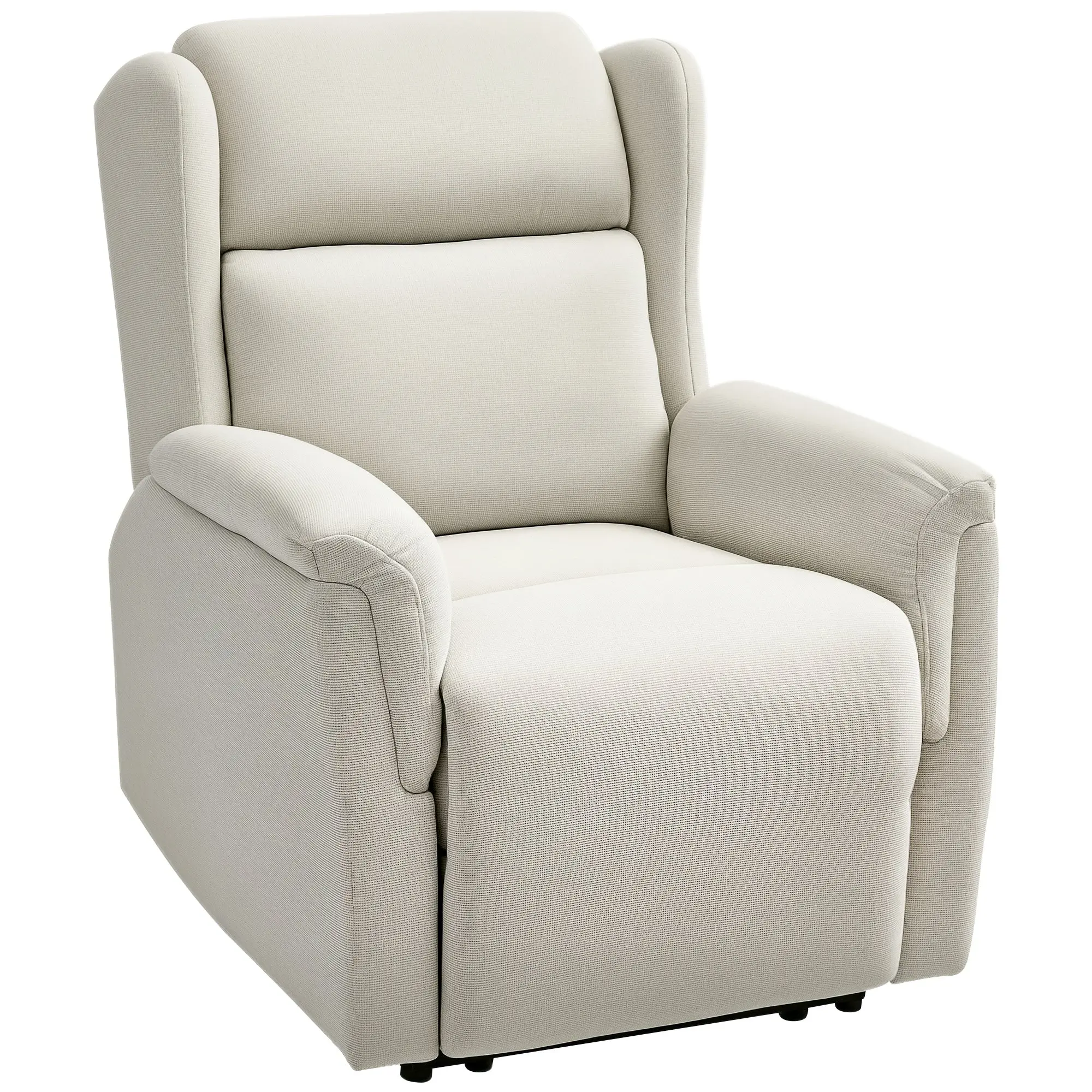 Recliner, TV Armchair with Reclining Function, TV Armchair with Pocket Spring Core, Padded Reclining Armchair, Relax Armchair up to 150 kg Load Capacity for Living Room, Bedroom, Beige