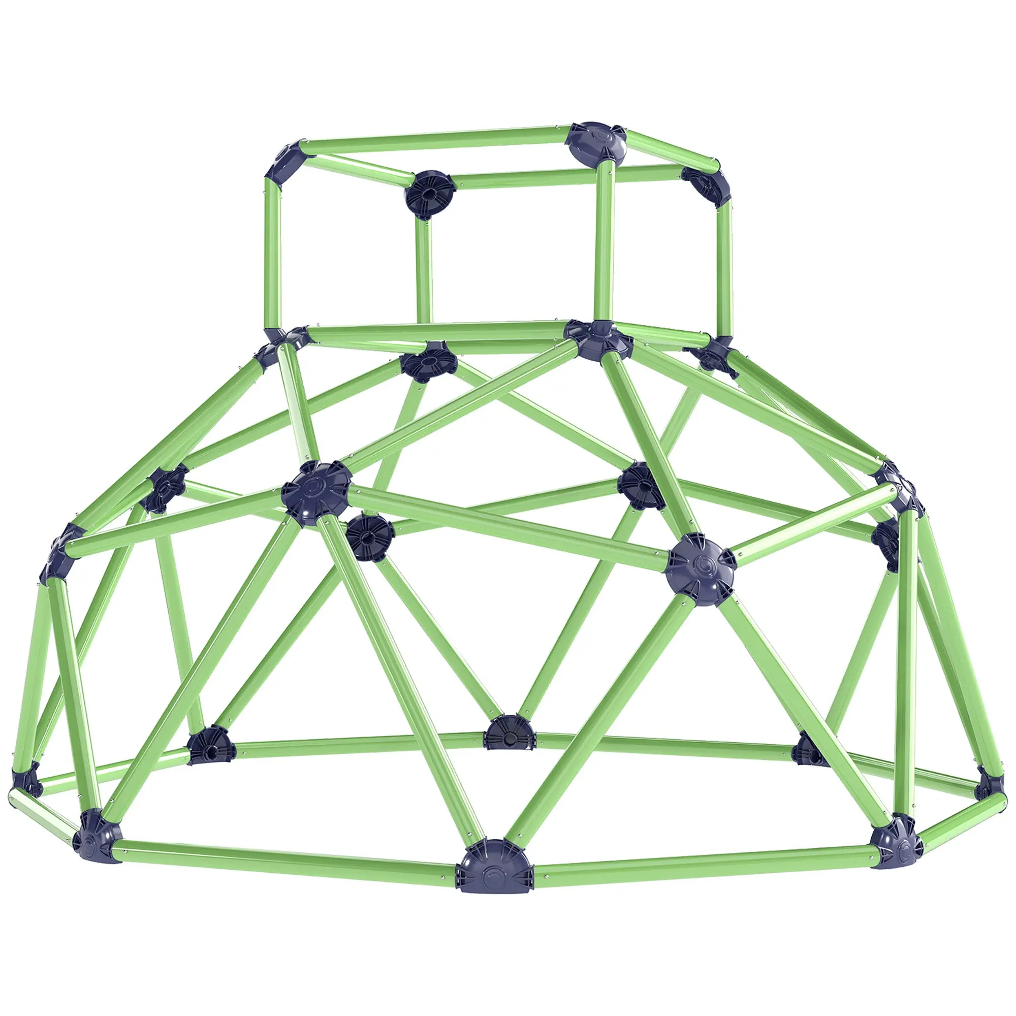 Kids Climbing Dome, 6 ft (182.5 cm) UV-Resistant Play Climber — Waterproof, Indoor/Outdoor, Holds 198 lb, Easy No-Tool Assembly — Green