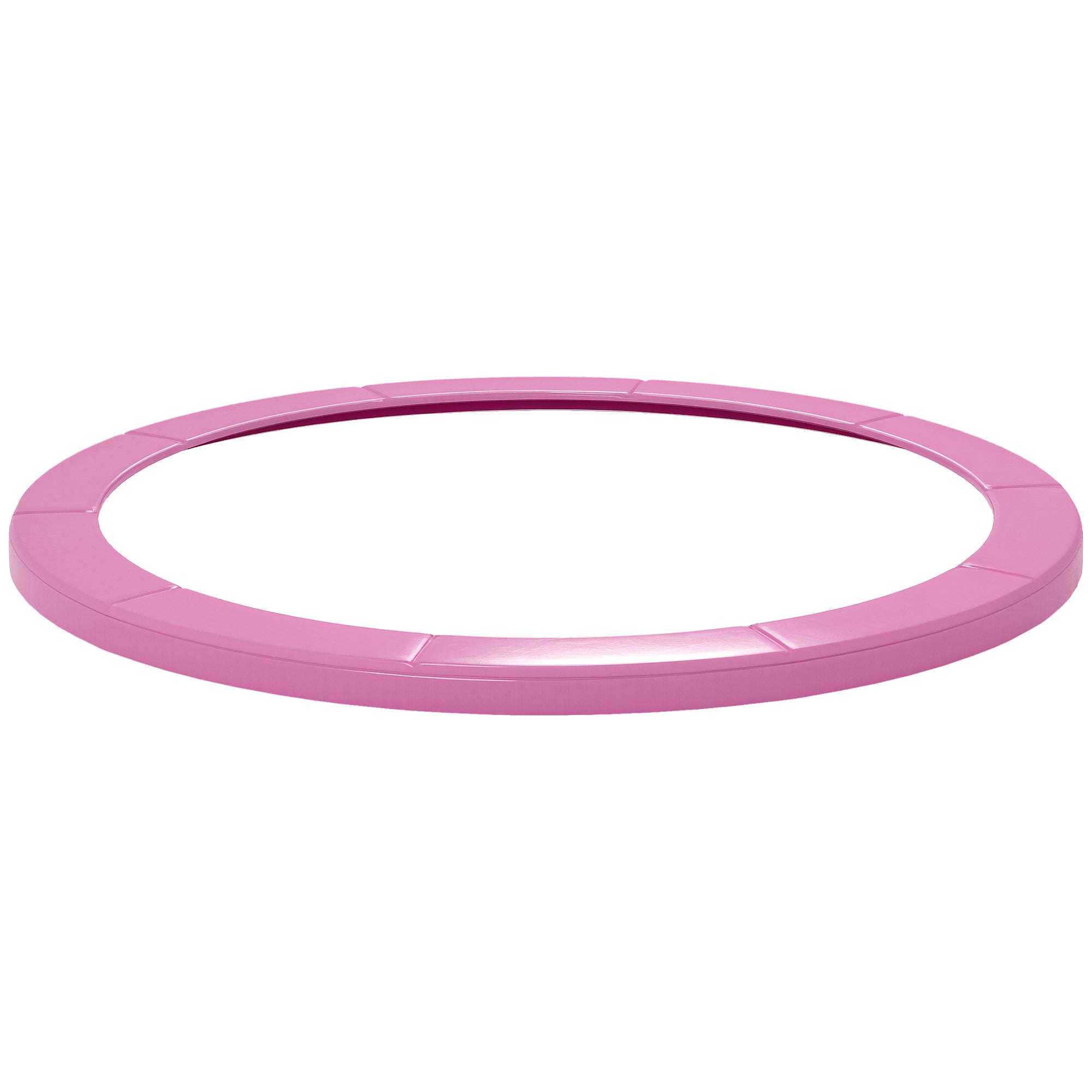 SPORTNOW Sicherheitsrand für Trampolin, Ø 3,05 m, reißfest & UV-beständig, wasserfestes Schutzpolster für Gartentrampoline – Rosa