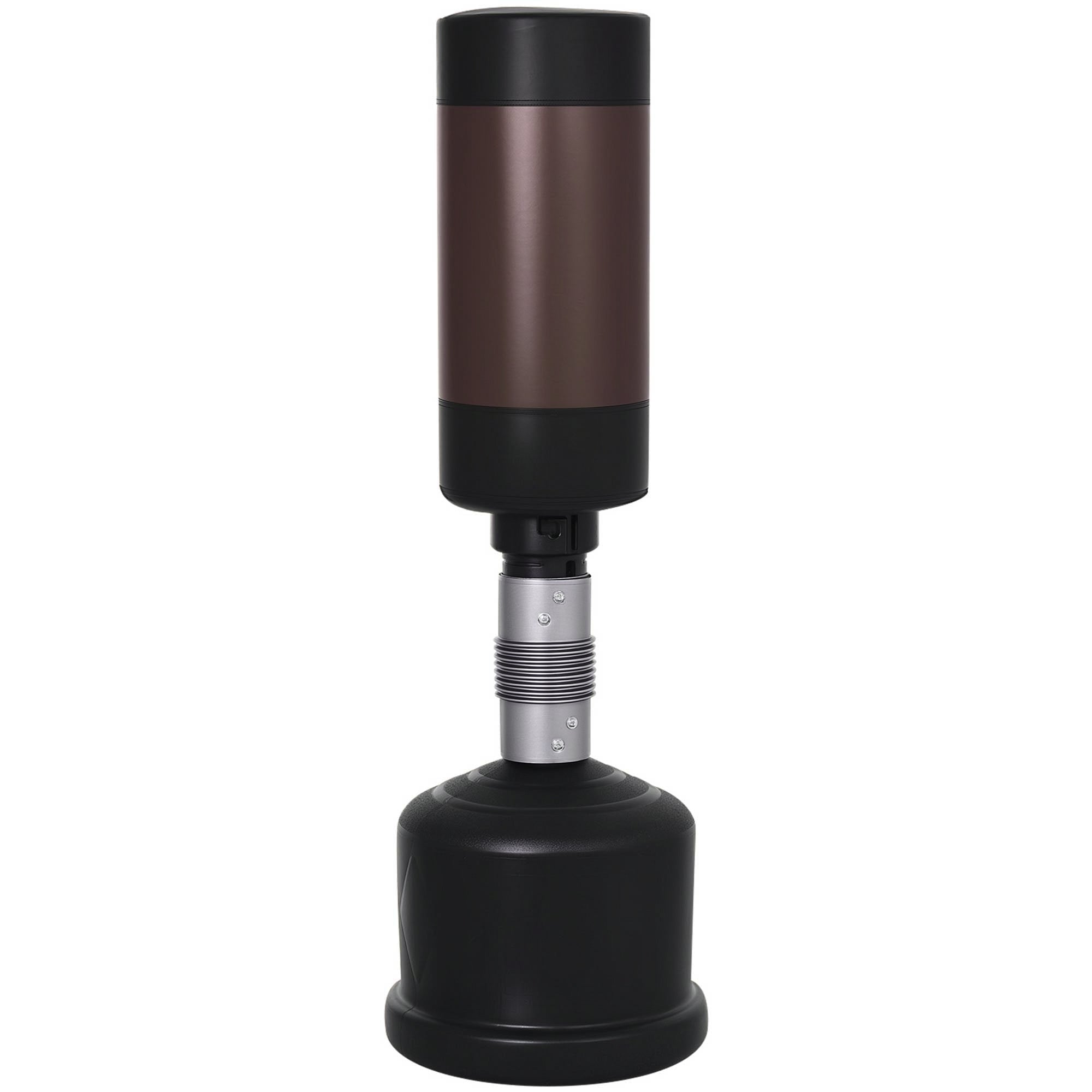 Freestanding Punching Bag Boxing Bag Dummy Training Partner Punching Bag 158-186 cm Height Adjustable NEW Black+Brown