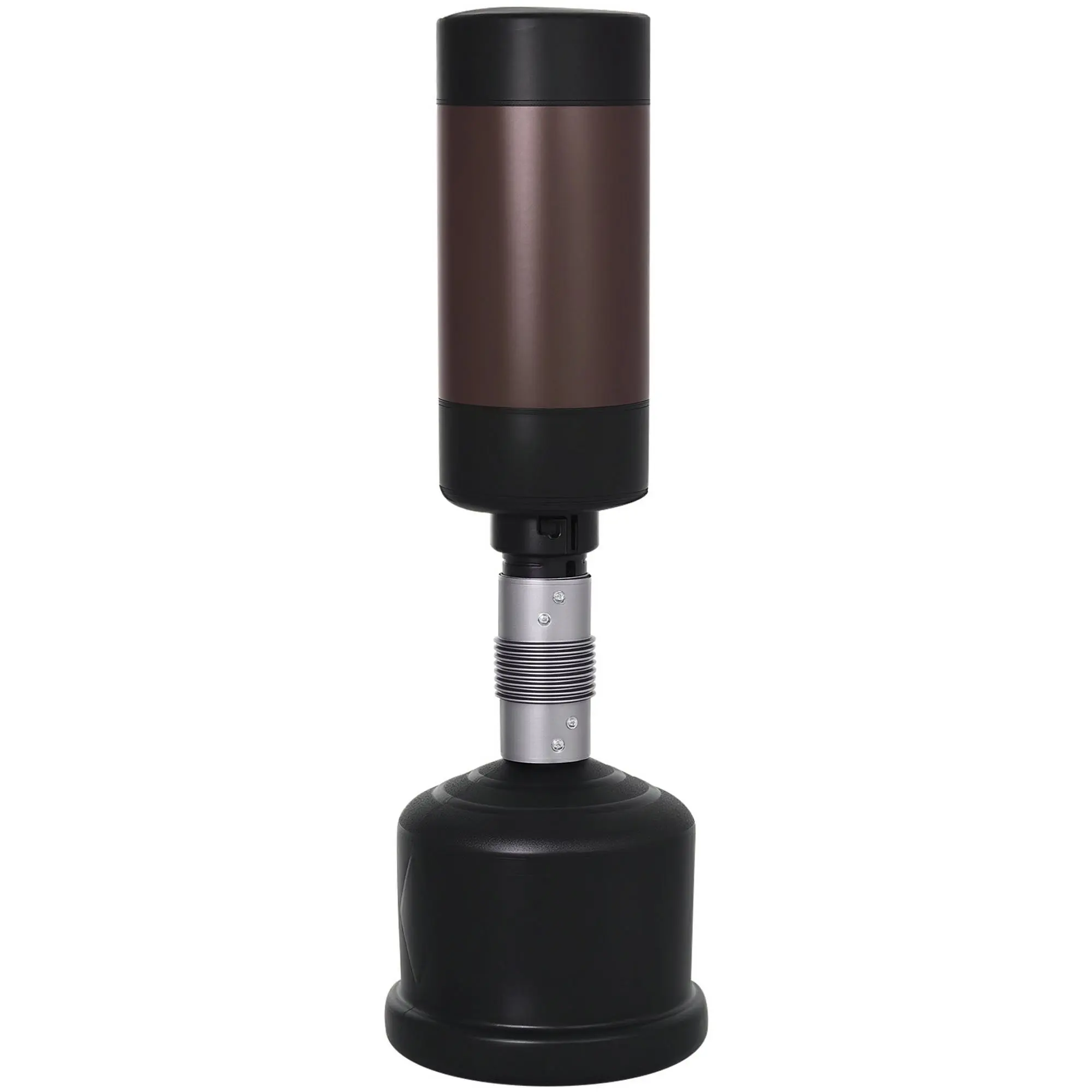 Freestanding Punching Bag Boxing Bag Dummy Training Partner Punching Bag 158-186 cm Height Adjustable NEW Black+Brown