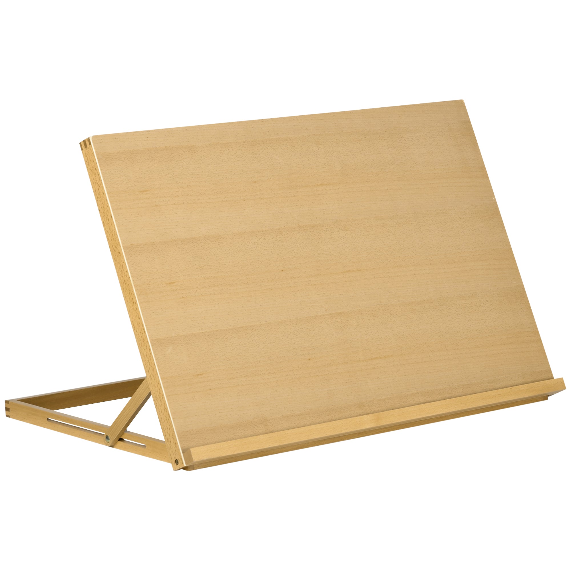 Vinsetto Klapp-Staffelei für Tisch, 75,8 x 51 cm — Verstellbarer Skizzen- und Präsentationsständer aus Buchenholz