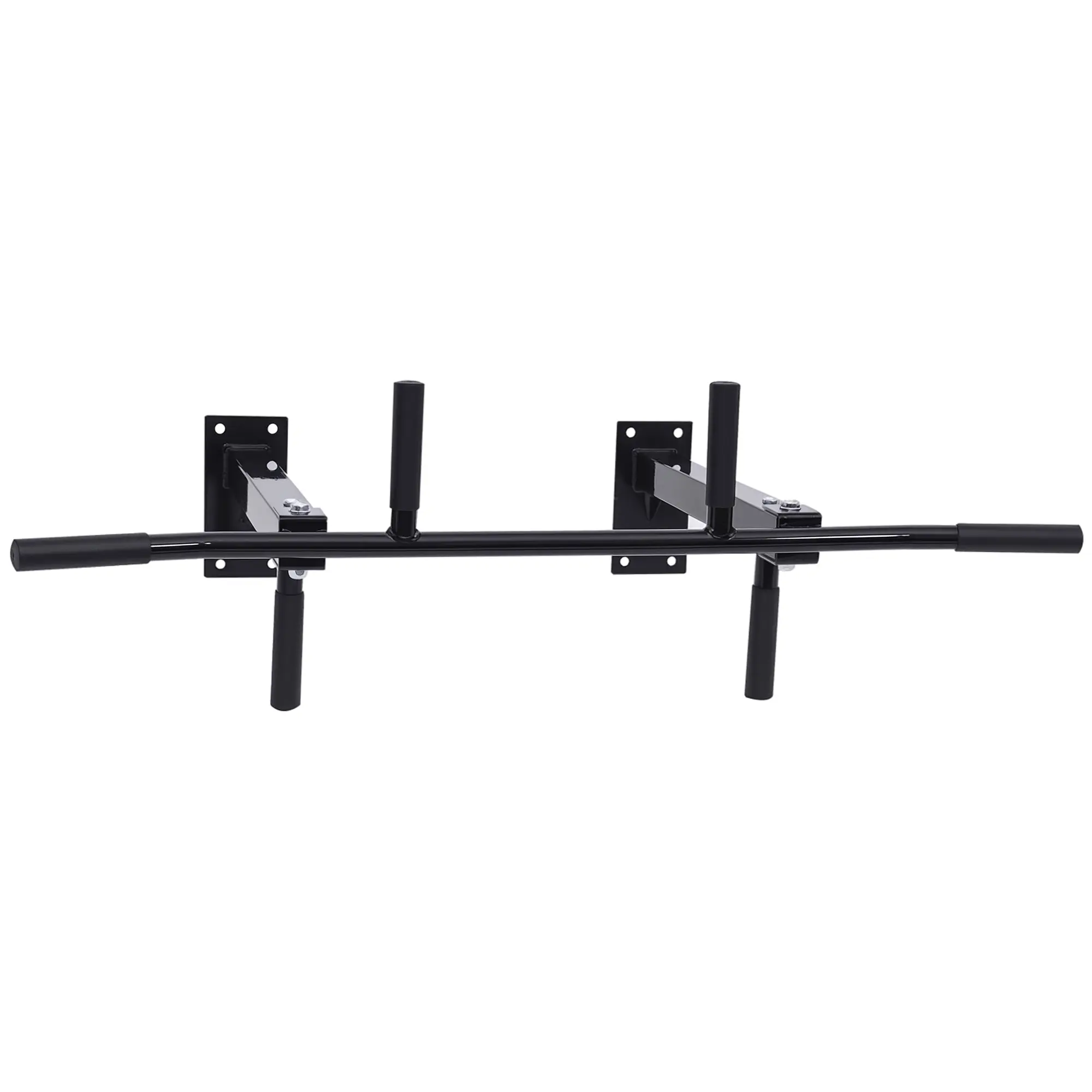 Ceiling Pull Up Bar Steel Chin-Up Bar Home Gym Pull-Up Bar with 150 kg Weight Capacity 105.5x28x49 cm Black