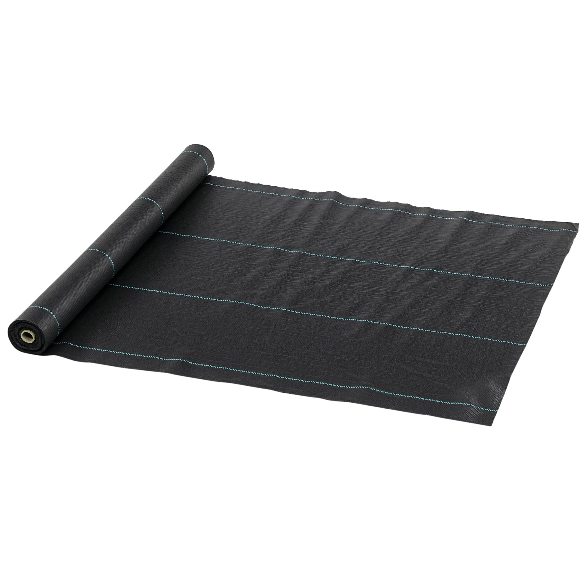 Outsunny Ukontrolleret Ukrudtsstof - 1x100 m Geotekstil 60 g/m² til Ukontrol i Haven