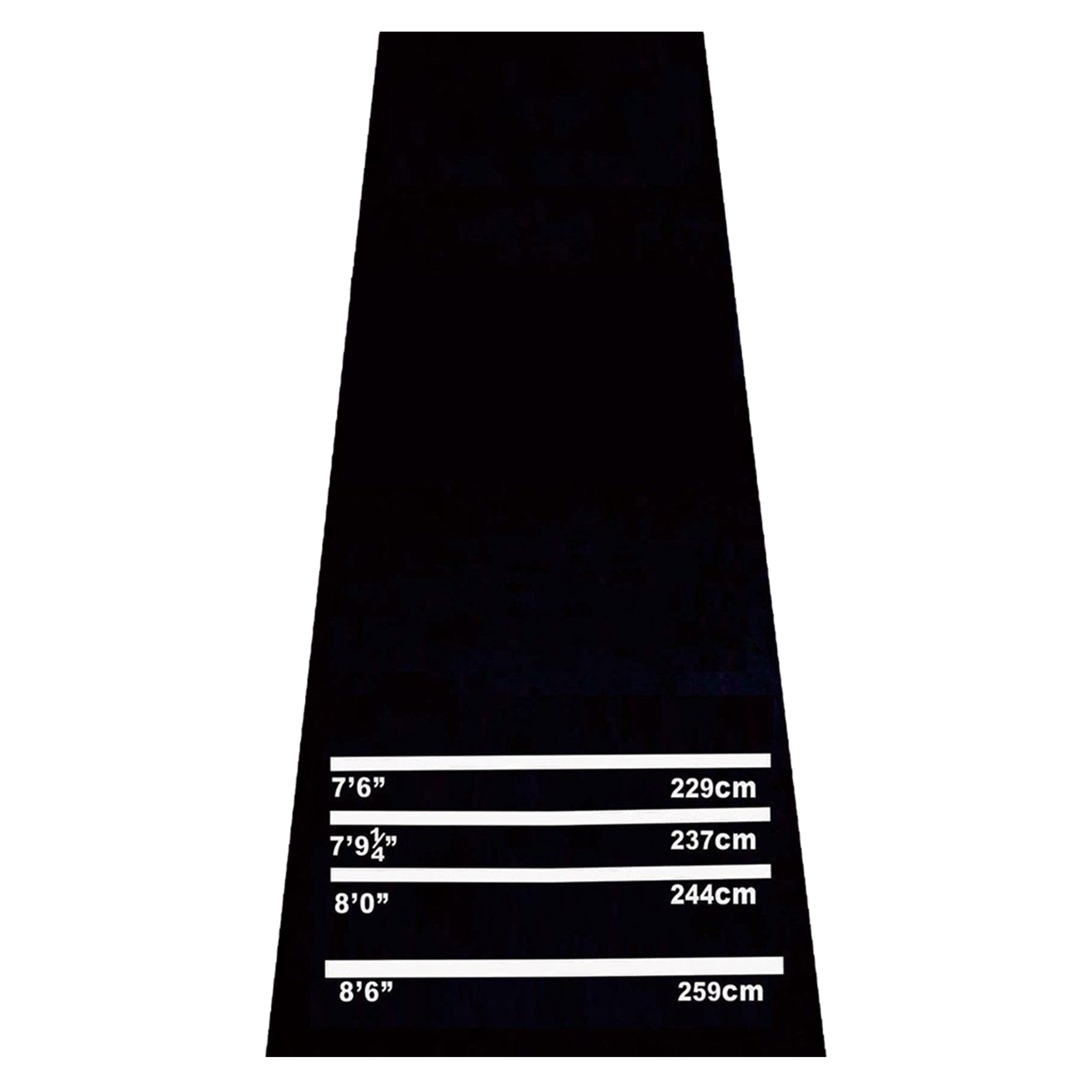 Tapis de Fléchettes HOMCOM 300 x 61 cm Tapis Oche avec Fléchettes Softdart et Tapis Antidérapant pour Protection du Sol