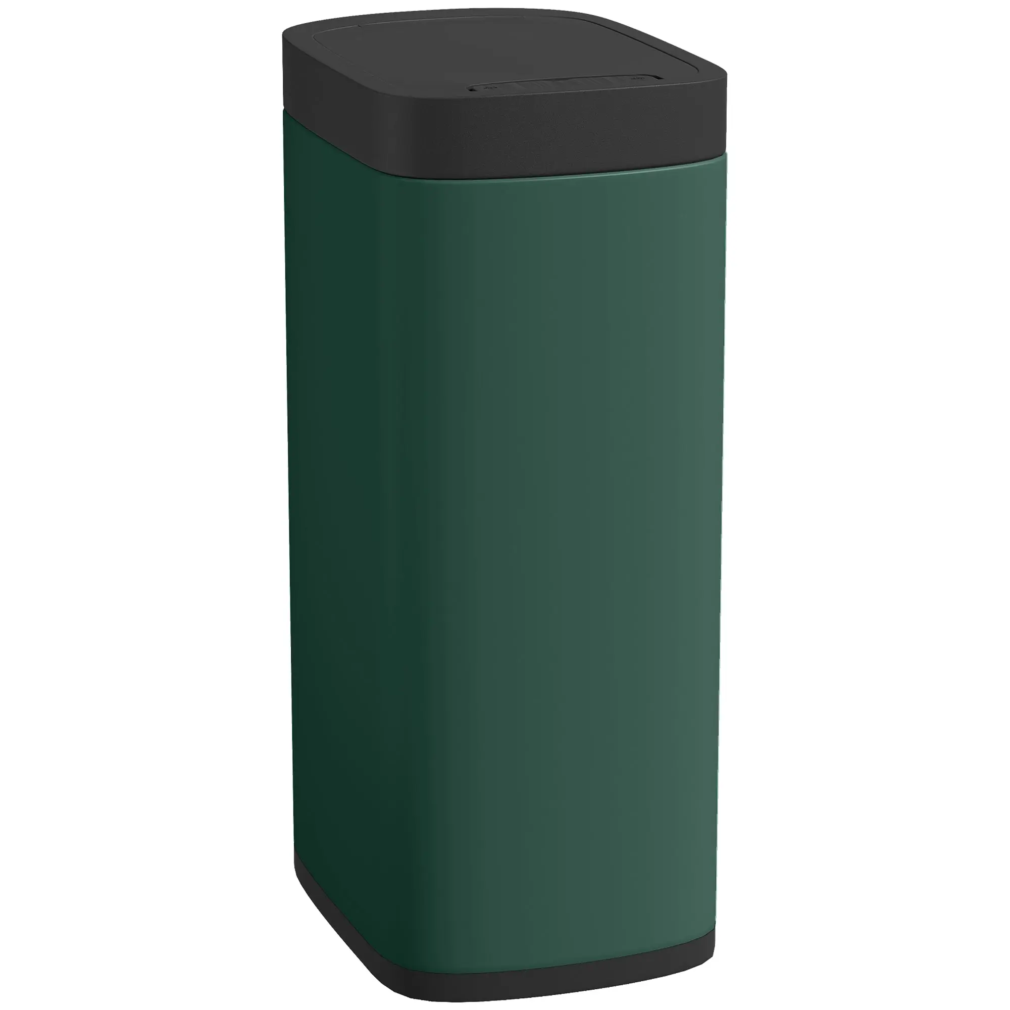 50 L (13.2 gal) Touchless Sensor Trash Can — Motion-Activated, Fingerprint-Resistant (Dark Green)