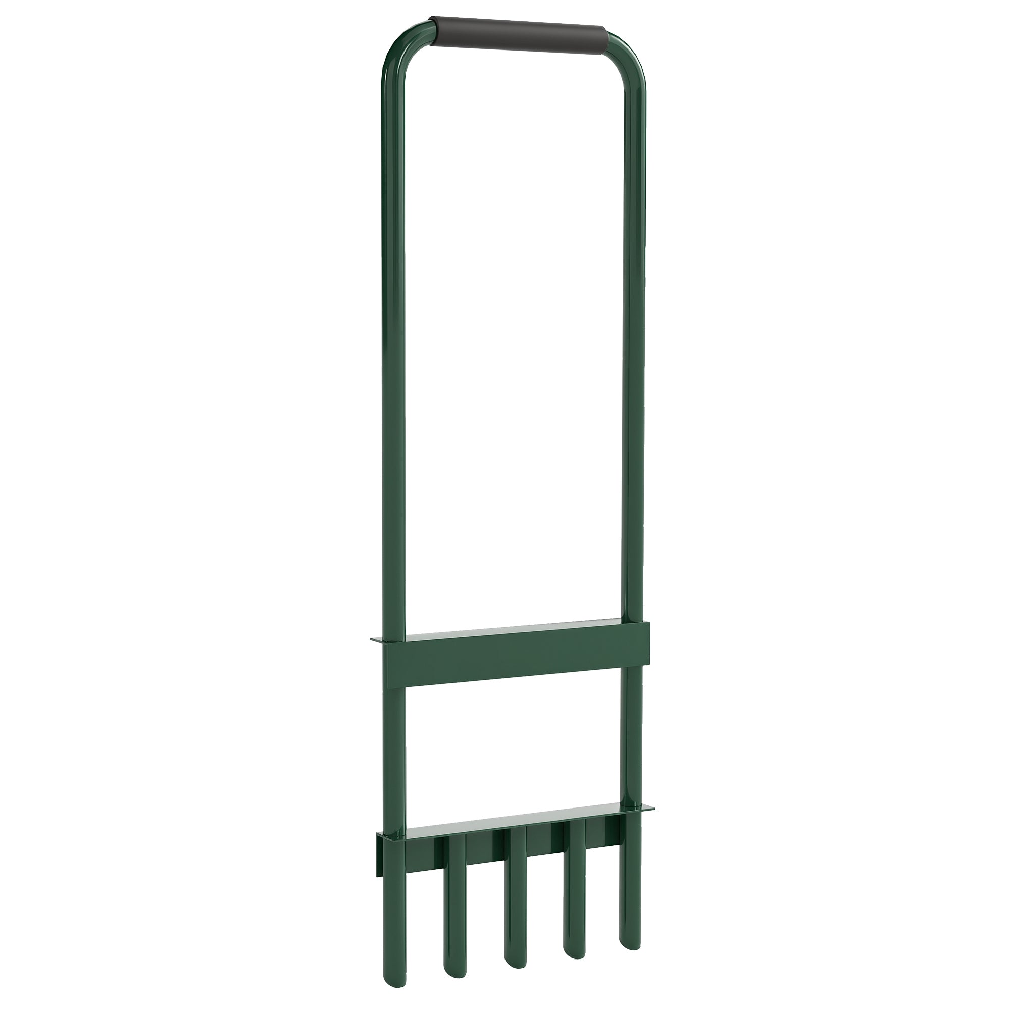 Lawn Aerator Aerifier for Lawns 30cm Width Manual Lawn Ventilator with Non-Slip Handle, Garden Tools Ground Rail, Lawn Scarifier, Ground Ventilation Lawn Care for Gardens and Yards