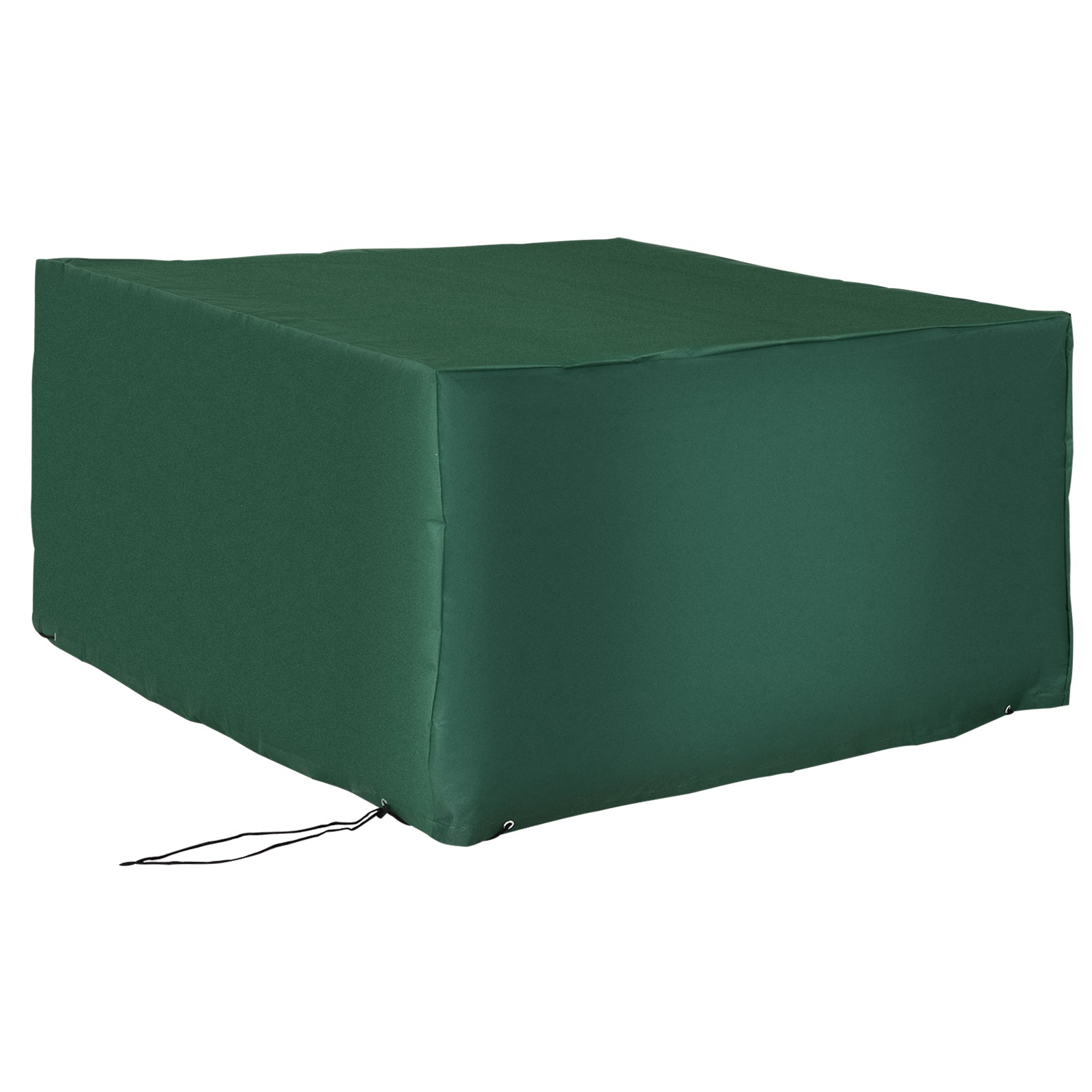 Outsunny Zaščitna Prevleka za Vrtno Pohištvo Zelena 600D Oxford 135 x 135 x 75 cm