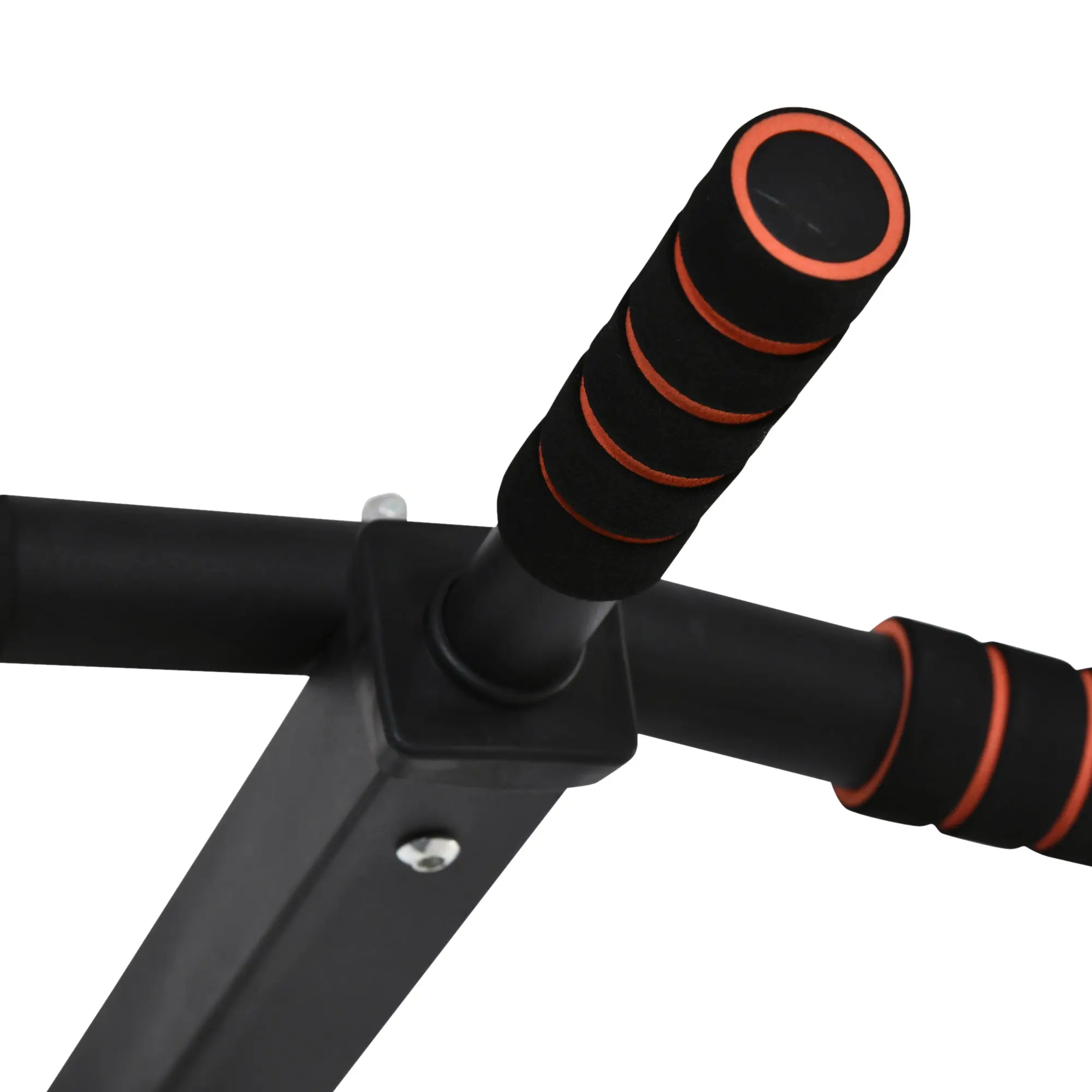 Pull-Up Bar Fitness Bar in Steel Max Load 120 kg Wall Mount 94 x 51 x 18 cm Black