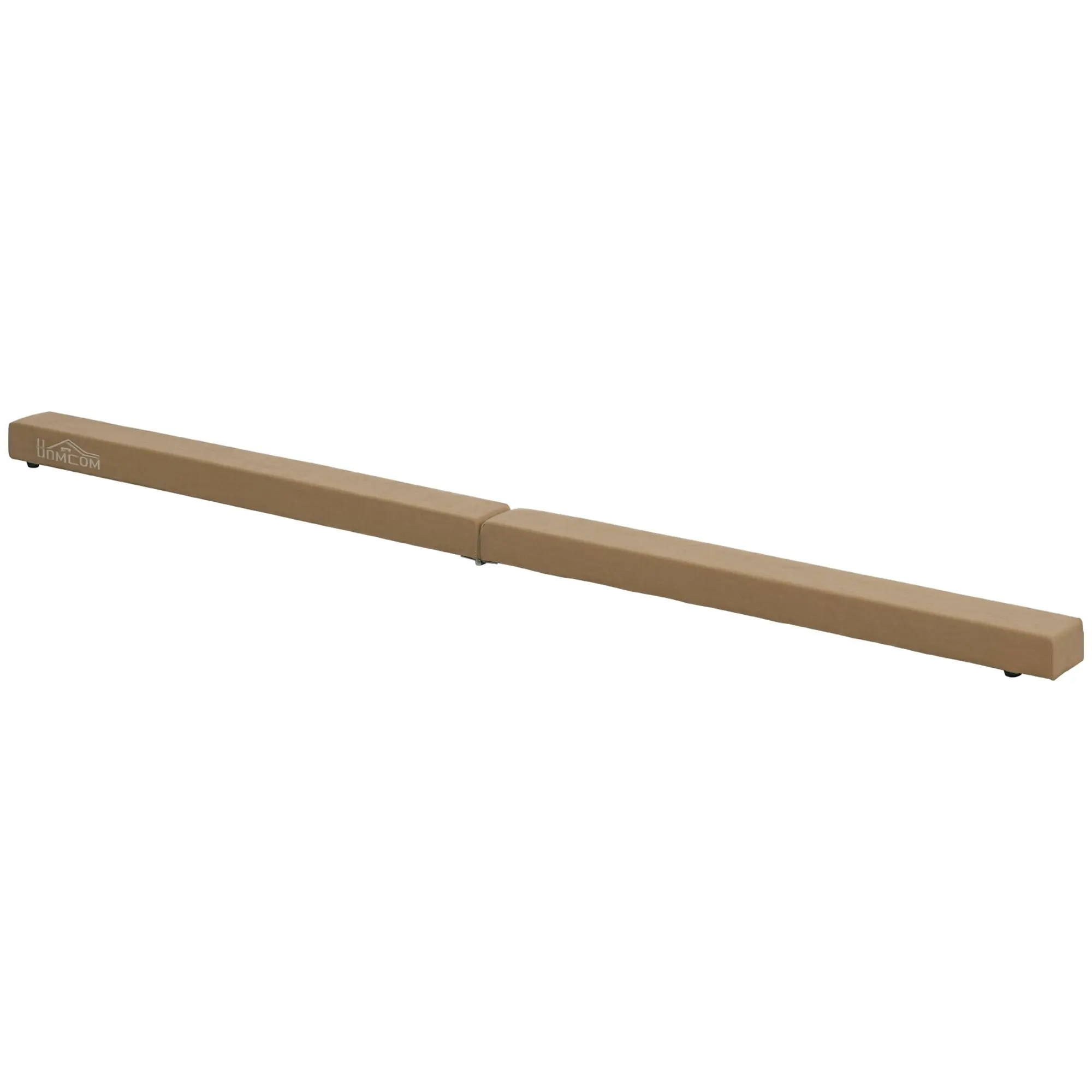 210cm Foldable Gymnastics Balance Beam for Kids and Adults Beam Gymnastics, Training Equipment Balancing Beam for Home Fitness Training Gymnastics, Brown