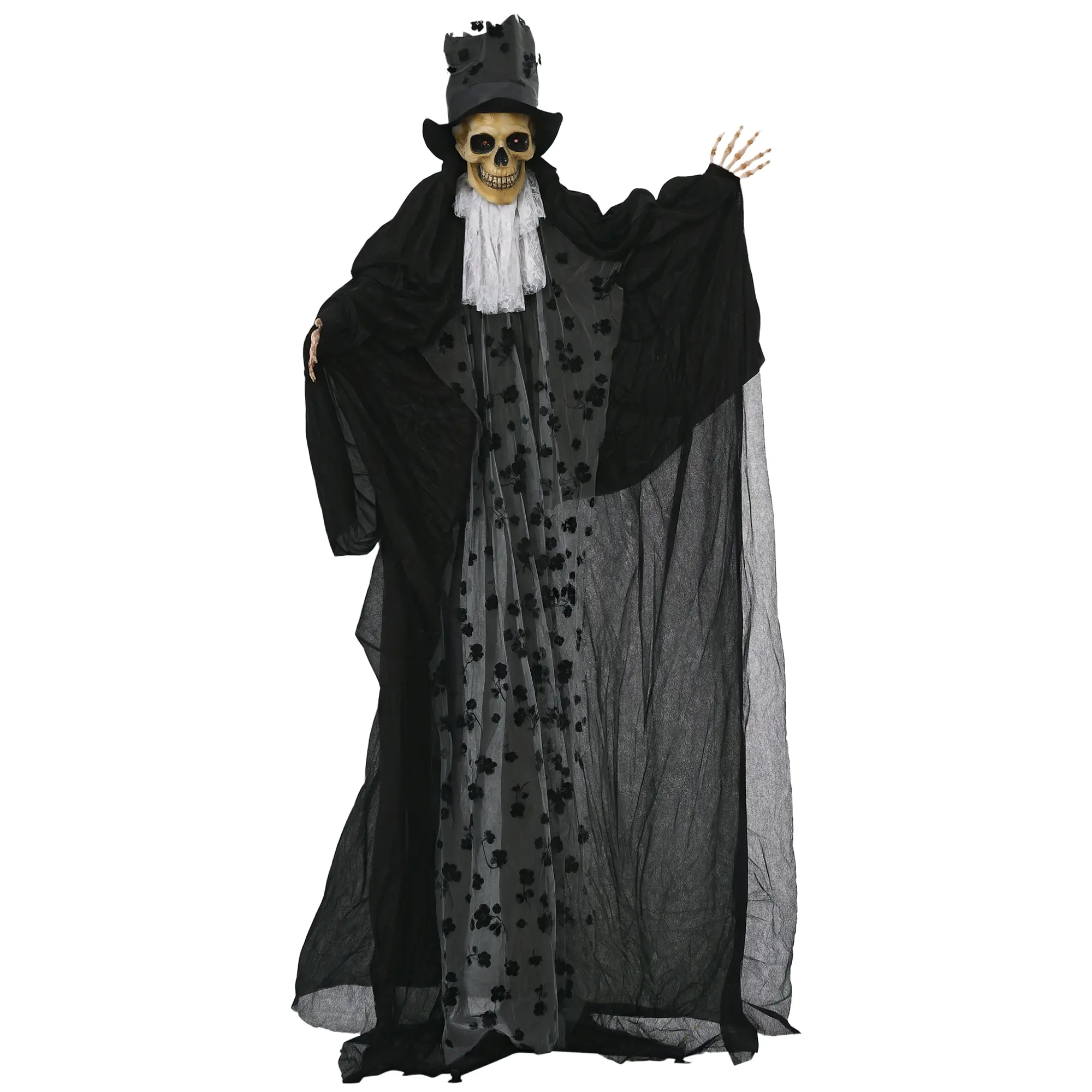 Halloween Decoration Groom Ghost with Special Effects and Sound Function 115 cm x 65 cm x 189 cm