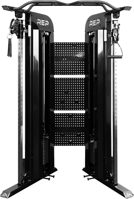 REP Fitness Arcadia™ Functional Trainer — Versatile All-in-One Cable and Functional Trainer for Home & Garage Gyms — Optional Weight Stack Upgrades and Attachment Packages
