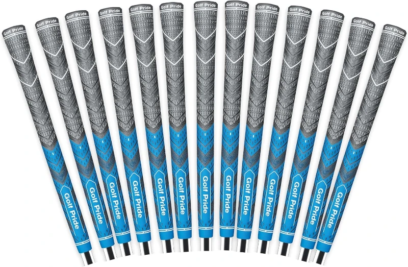 Golf Pride MCC Plus4 Hybrid Grip – All-Weather, Larger Lower-Hand Diameter with Brushed Cotton Cord & Pebbled Texture