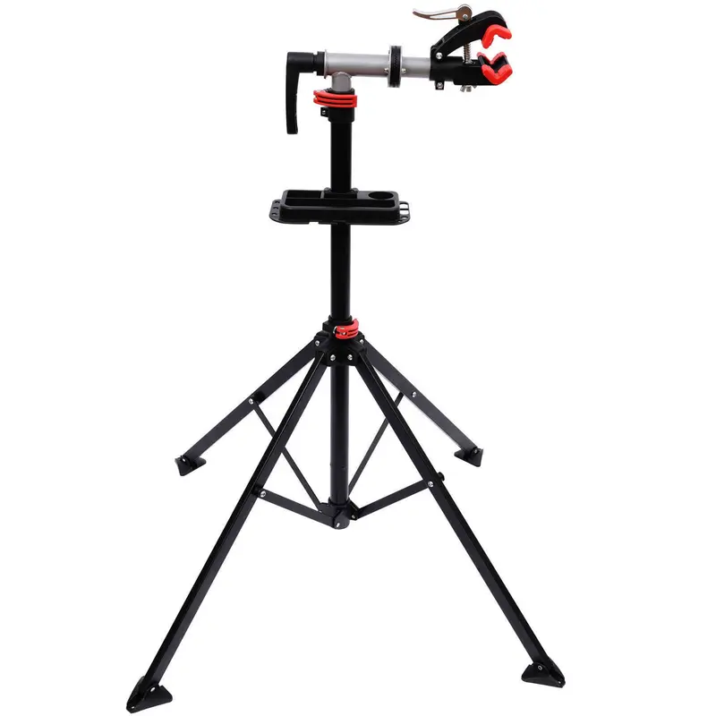 Bike Repair Stand 109-180cm with Tool Tray for Bike Maintenance