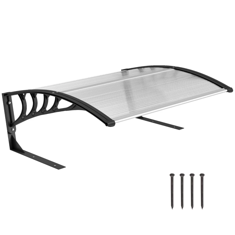 Robot Mower Shelter — Garage-Style Canopy with Hollow Panels for UV, Rain & Snow Protection, White
