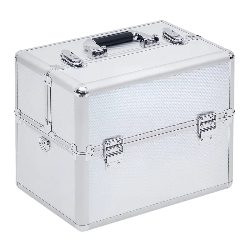 Makeup Case 36.5x24x29cm 3 Levels Professional Cosmetics Vanity Case