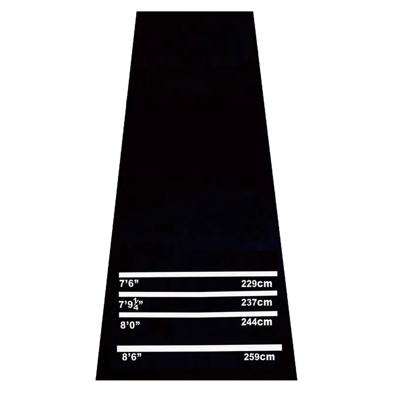 Dart Mat 300 x 61 cm Oche Carpet Mat with Softdart Steel Dart Non-Slip Dart Carpet Mat Carpet Dart Mat Dart Accessory for Floor Protection