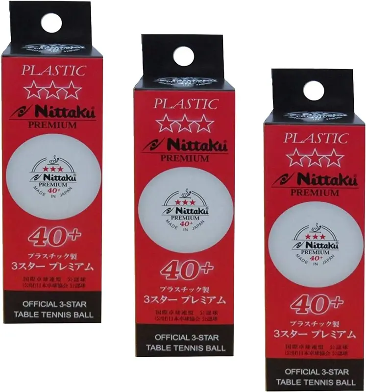 3-Star Premium Table Tennis Balls