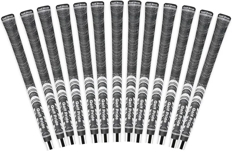 MCC All-Weather Hybrid Golf Grip — Brushed Cotton Cord & Pebbled Texture with Moisture-Wicking Technolo