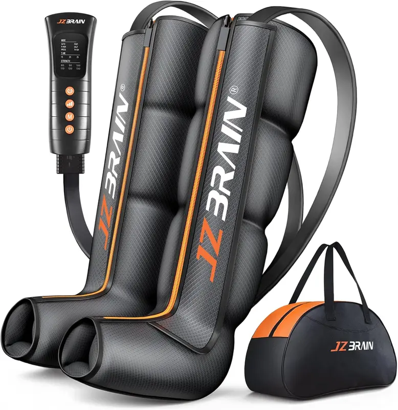 Sequential Air-Compression Full-Leg Recovery Boots — Professional Circulation & Pain Relief Device
