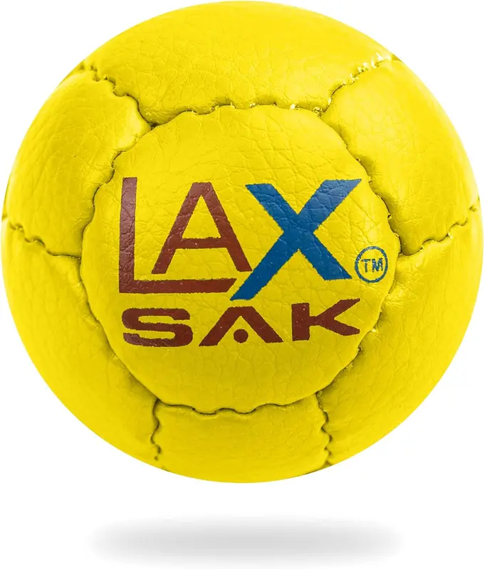 Soft Practice Lacrosse Balls — Packs of 1, 2, 3, 6, 12, 24, 36, 60 or 120; Regulation Weight & Size, Low-Bounce Cushioned Balls for Indoor & Outdoor Training