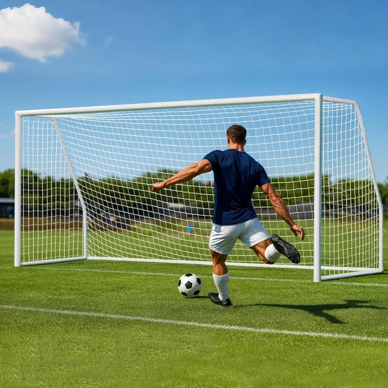 Soccer Goal Range 6x4–24x8ft — Backyard & Full-Size Training Goals for Teens and Adults
