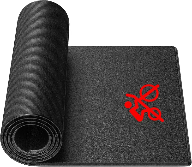 6mm Bike Trainer Mat Compatible with Bike OG & Bike Plus — Non-Slip, Waterproof Floor Protector for Hardwood and Carpet