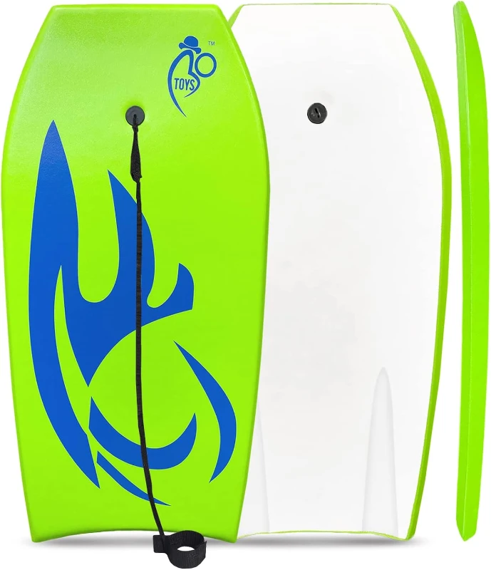 Lightweight EPS-Core Bodyboard with Heat-Laminated Shell (41")
