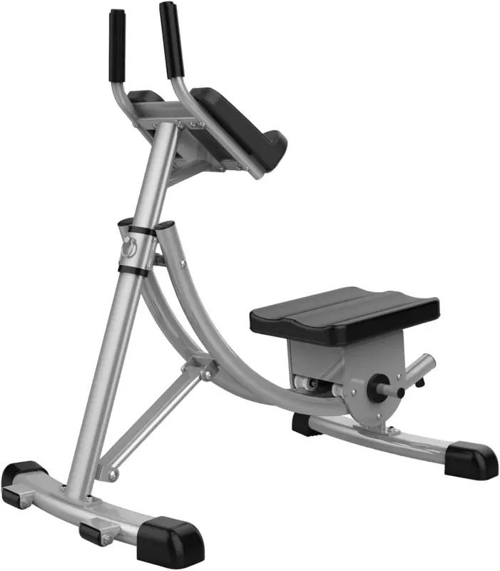 Adjustable Ab Machine – Foldable Core Trainer for Home Workouts, Ab Cruncher for Men & Women, 550 lb Capacity